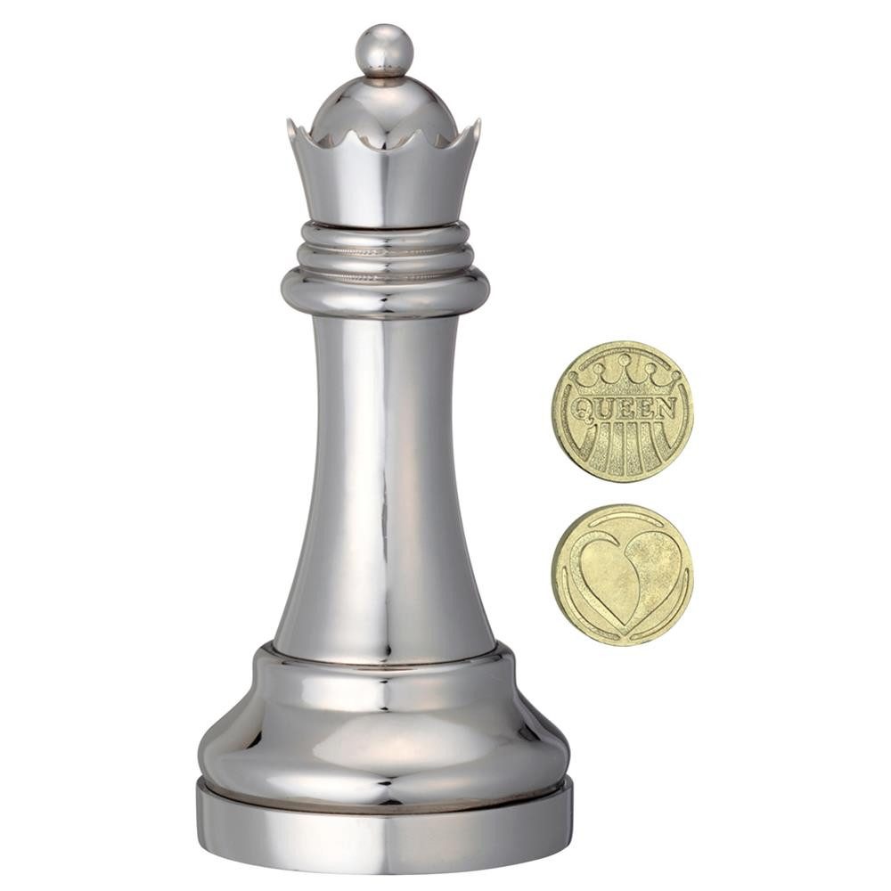 Bartl Spiel Cast Puzzle Dame, Metall Geduldspiel Knobelspiel Chess Queen