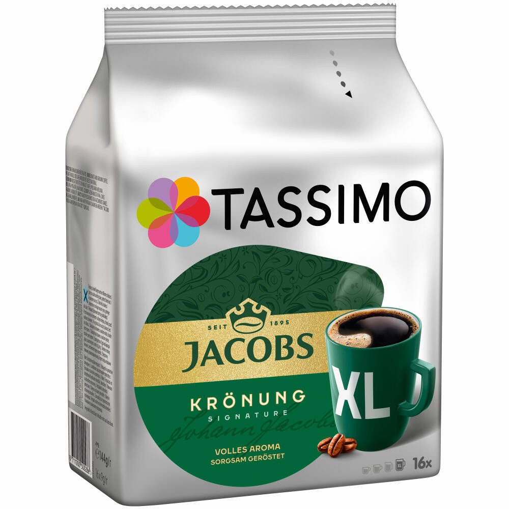 TASSIMO Kaffee Jacobs Krönung XL 16 T-Discs