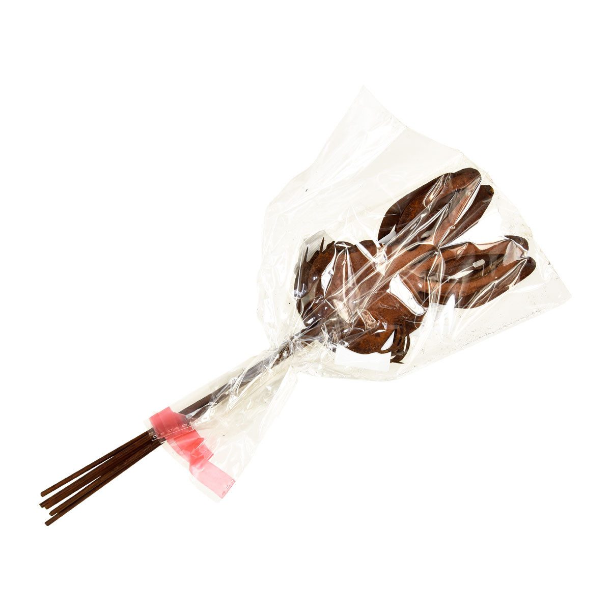 Florists Products Osterhase Rost Hasen Blumenstecker Deko 7,5x11,5cm 6er Set Osterdeko, 6 Stück