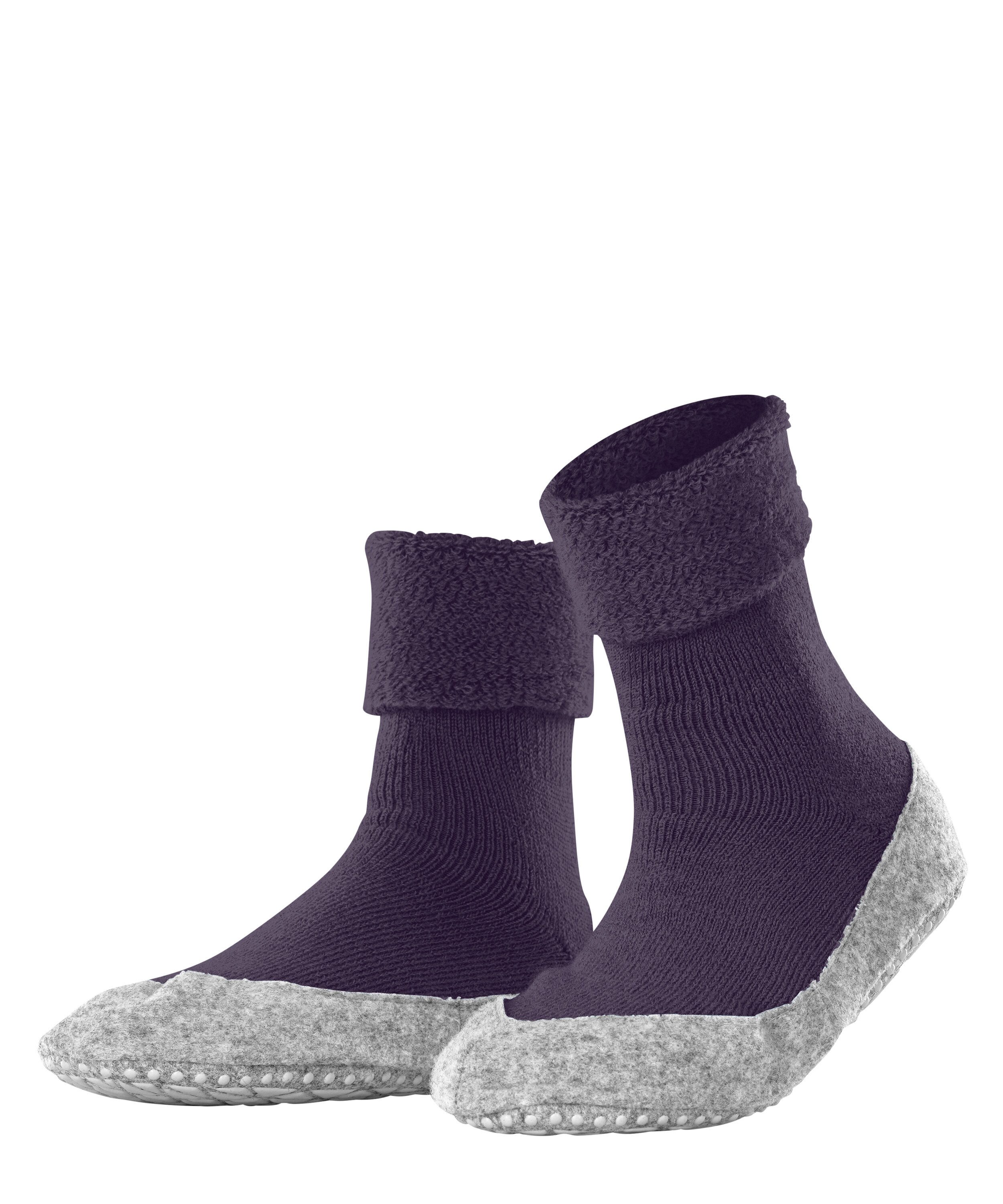 FALKE Socken FALKE Cosyshoe Damen (1-Paar) mit Merinowolle & rutschhemmender Sohle