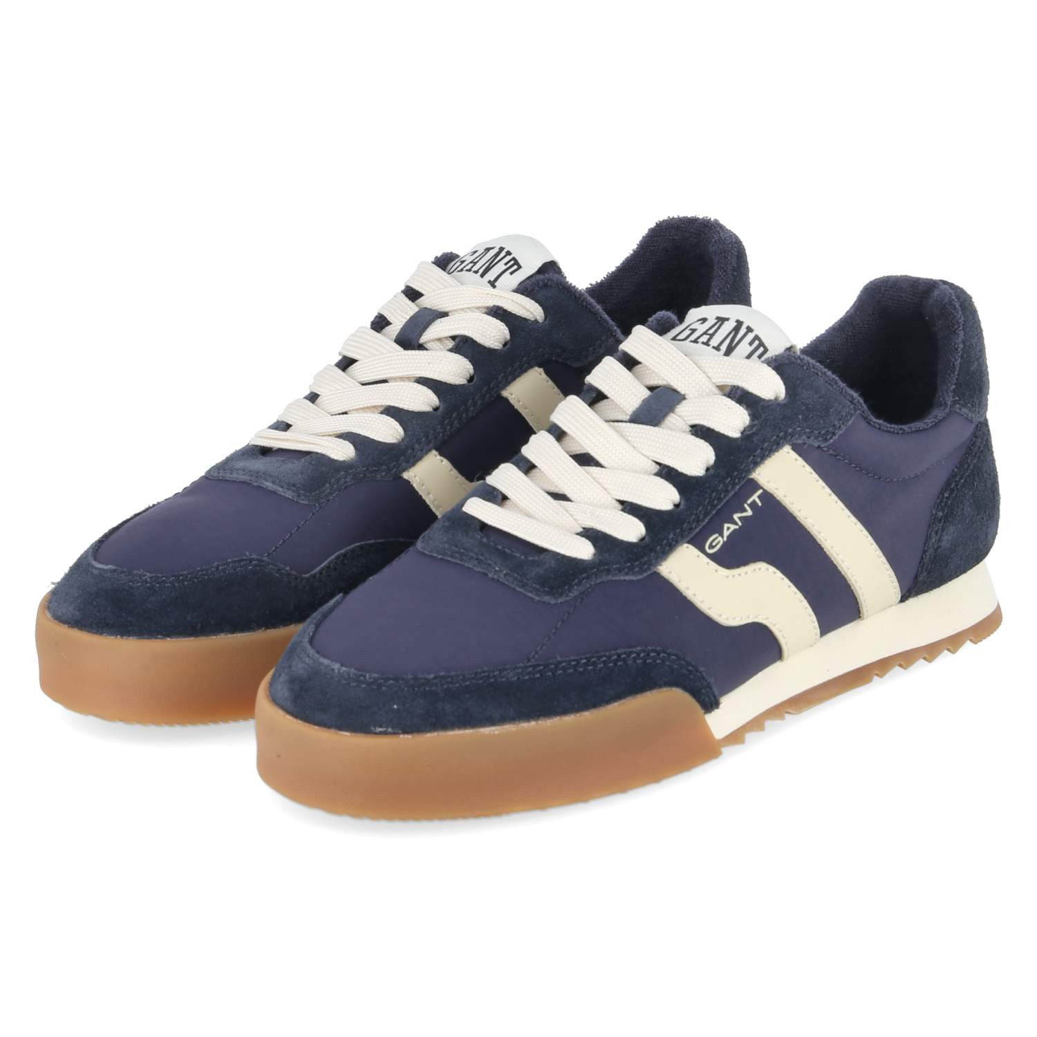 Gant Gant 32633172/G69 Herren Leder & Textil blau Schnürschuh günstig online kaufen