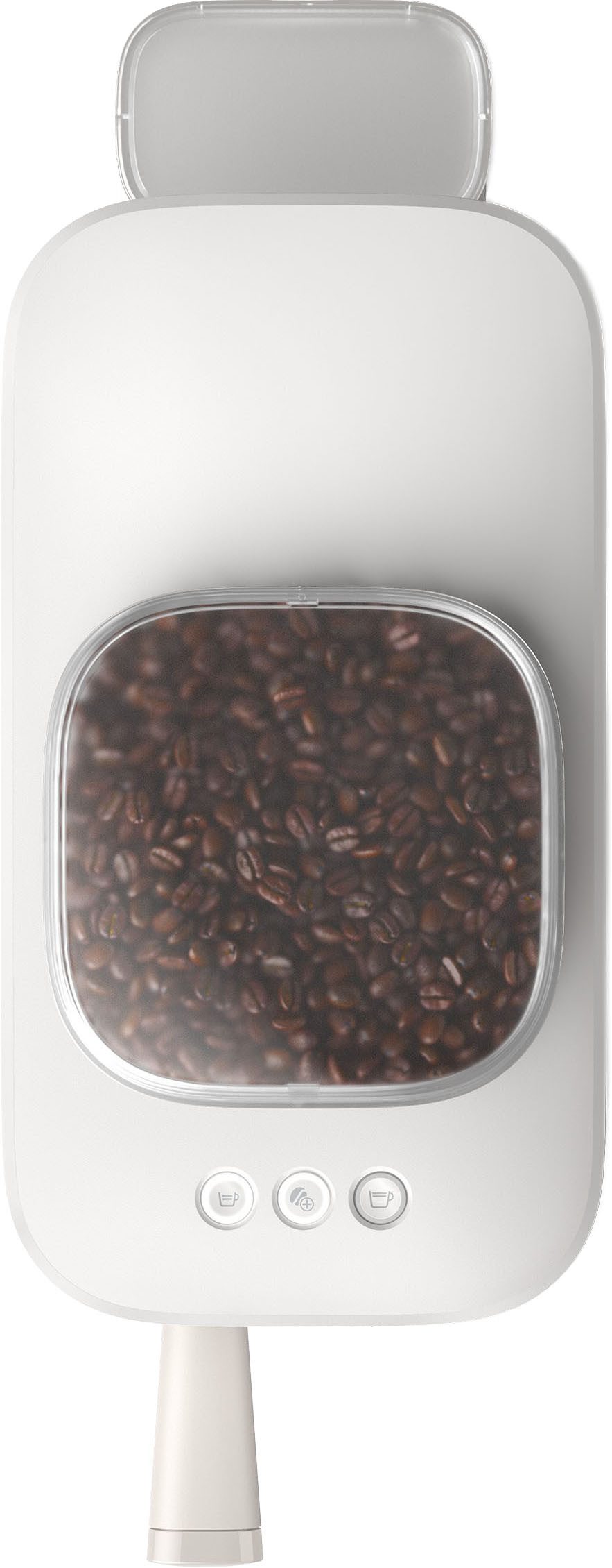 PHILIPS baristina Espressomaschine BAR305/00 mit Mahlwerk für ganze Bohnen, 16 bar Pumpendruck, Naturweiß – Bild 4 von 5