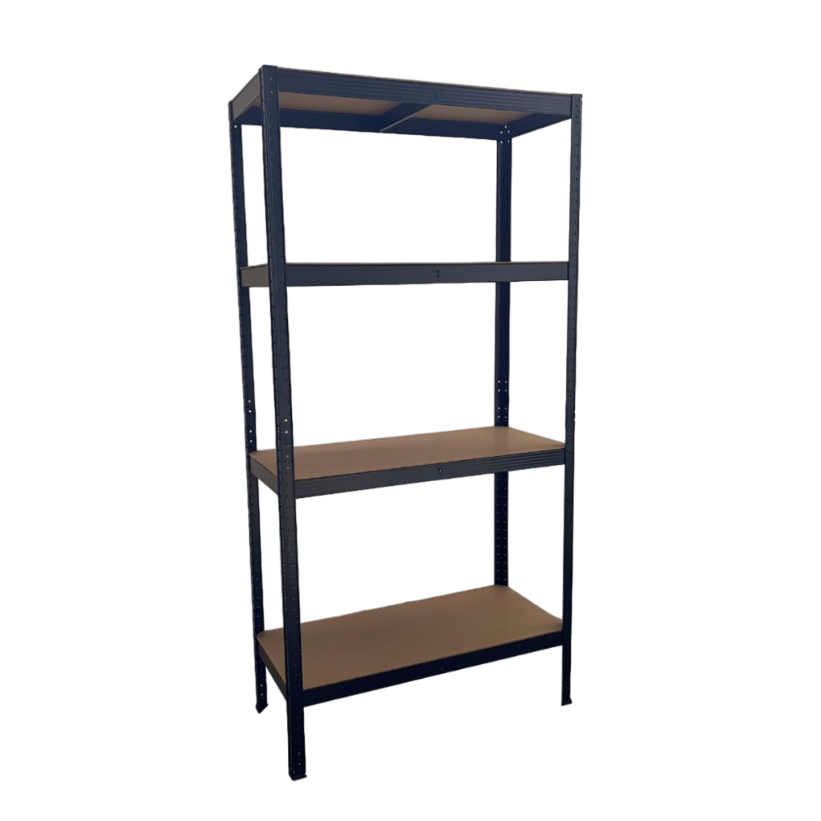 SCHULTE Regalwelt Schwerlastregal 4 MDF-Böden, 180×90×40 cm, 90 kg/Boden, schwarz