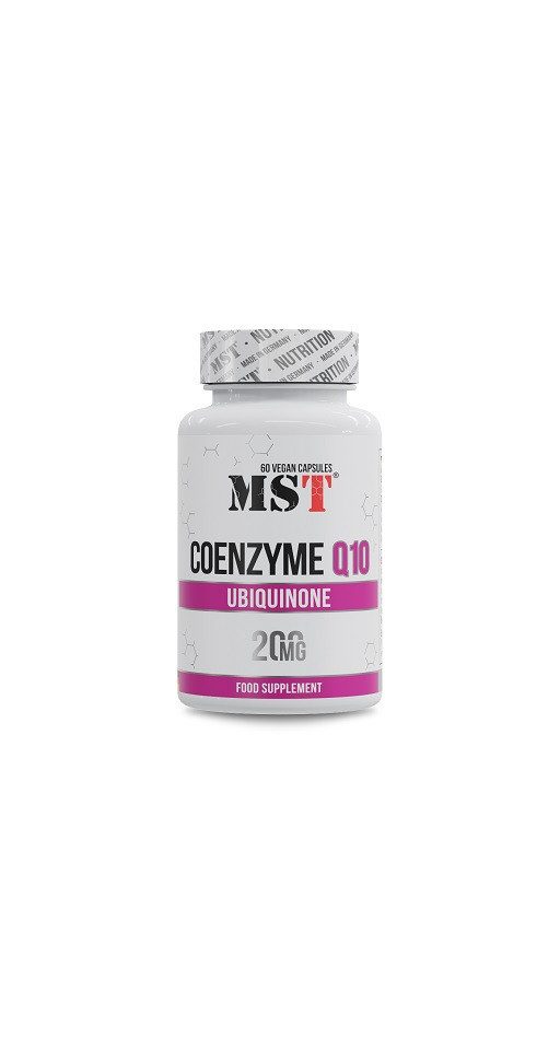 MST Nutrition Coenzyme Q10 - 200 mg 60 Kapseln Kapseln, 50 g, Kapseln