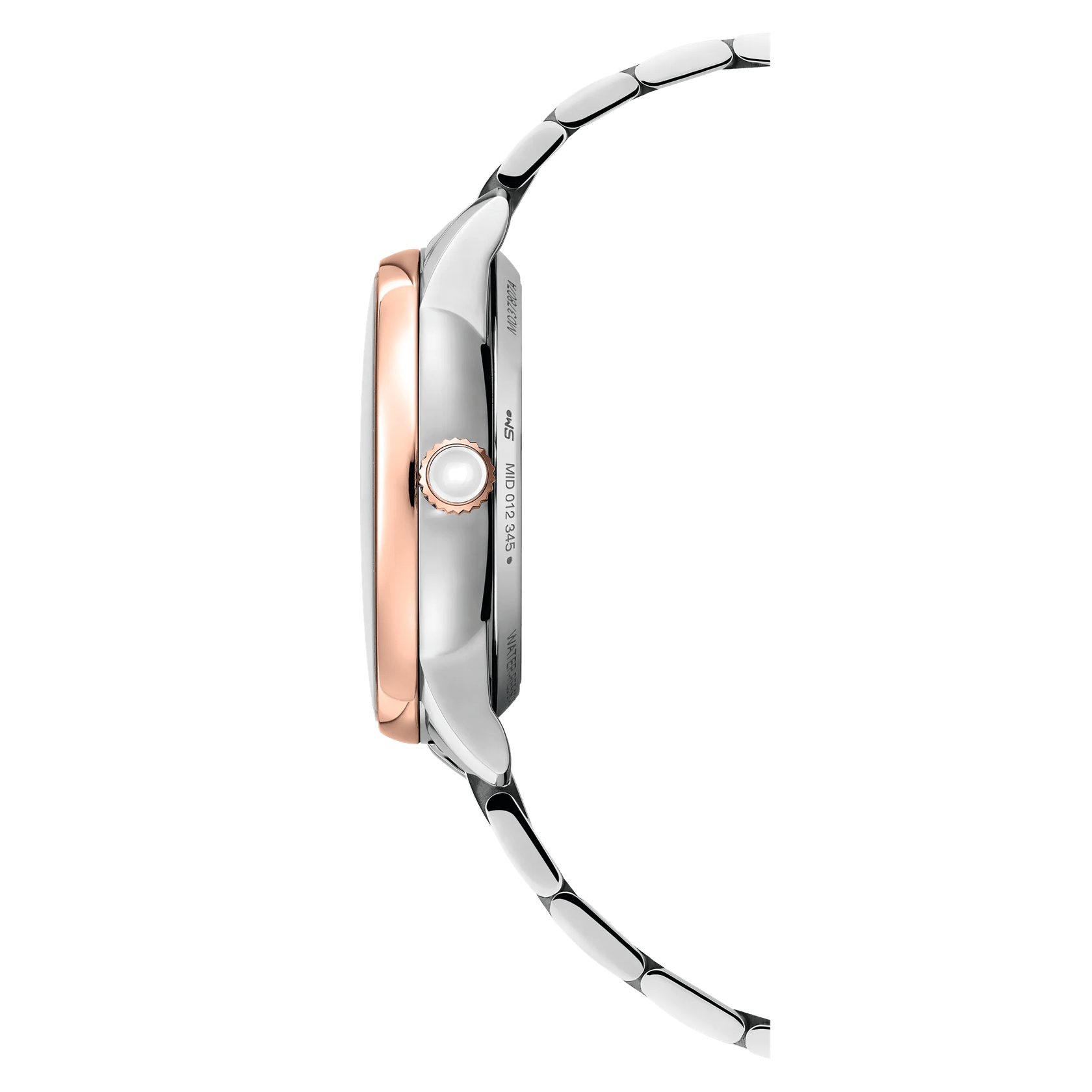 Mido Schweizer Uhr Damenuhr Automatik MIDO Baroncelli Lady Necklace, Zifferblatt mit Diamanten besetzt