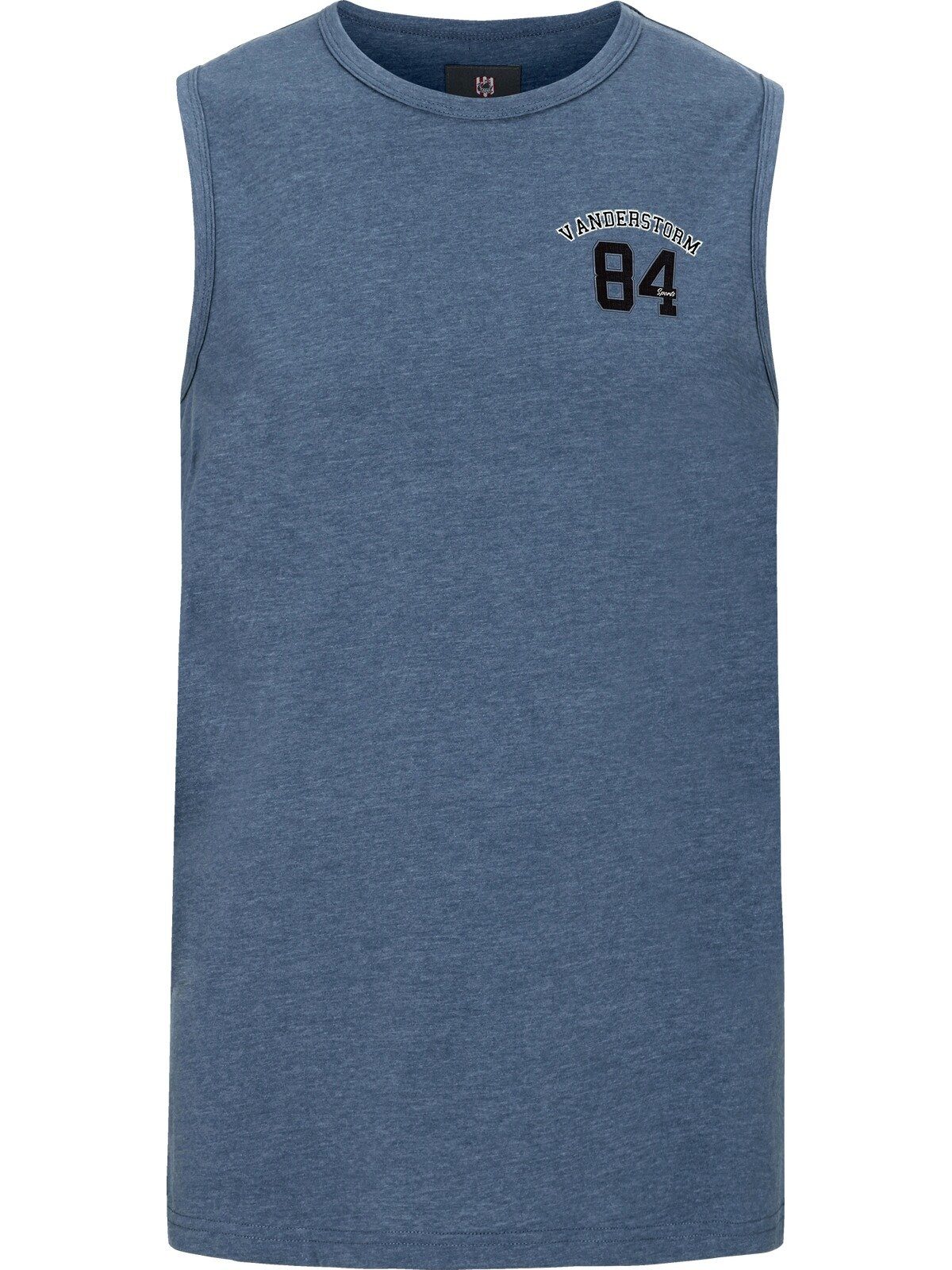 Jan Vanderstorm Muskelshirt PORO gerader Schnitt (2er-Pack)