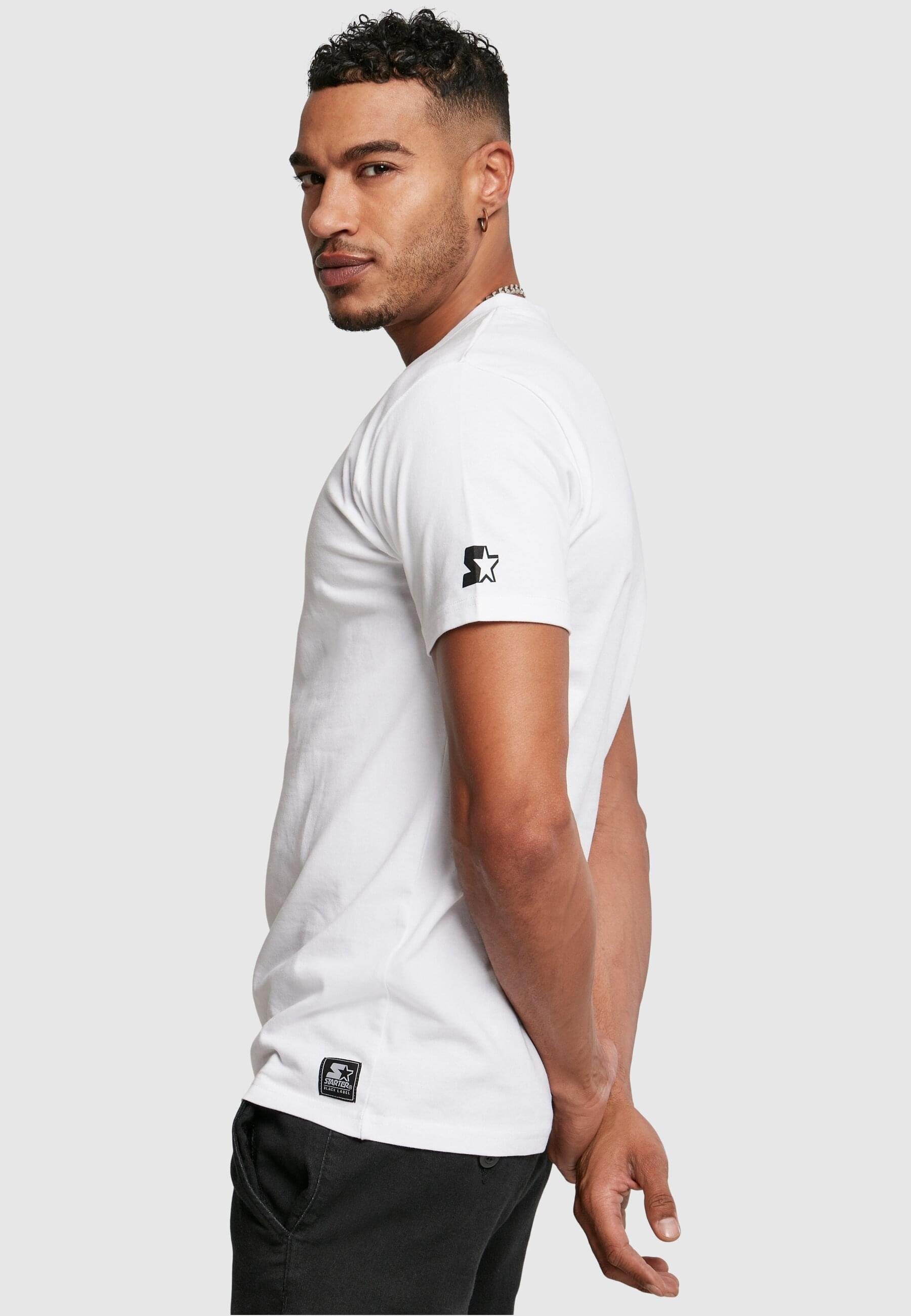 Herren Jersey (1-tlg) white Mock Starter T-Shirt High Starter