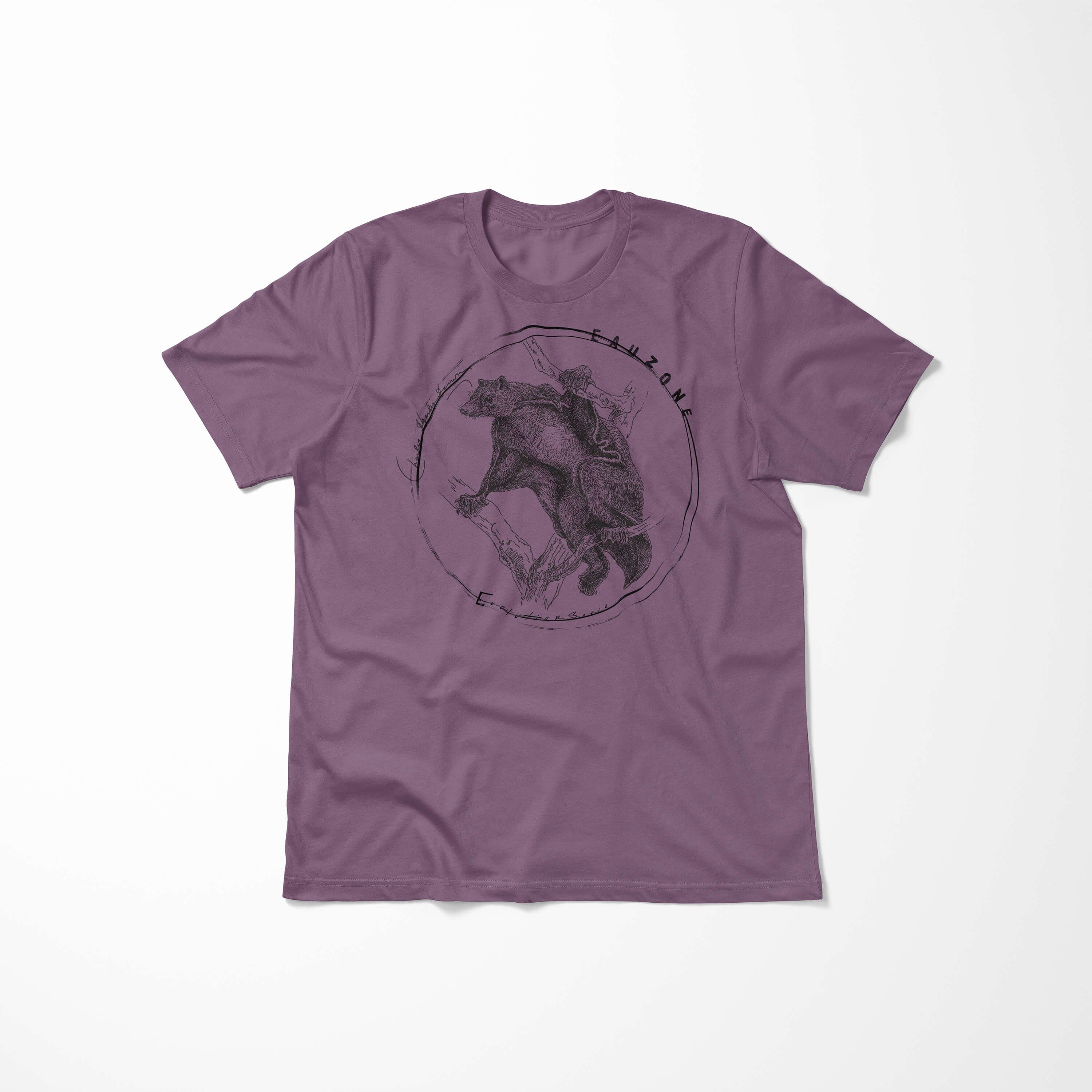 Herren T-Shirt Sinus Riesengleiter Art T-Shirt Shiraz Evolution
