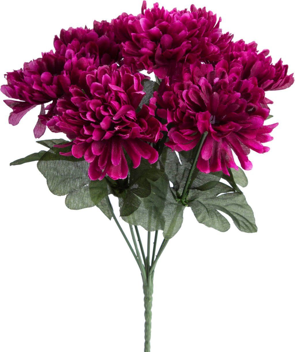 Kunstpflanze, DPI, Höhe 25 cm, Pink H:25cm D:17cm Kunststoff, Fertiger  Busch - einfach 