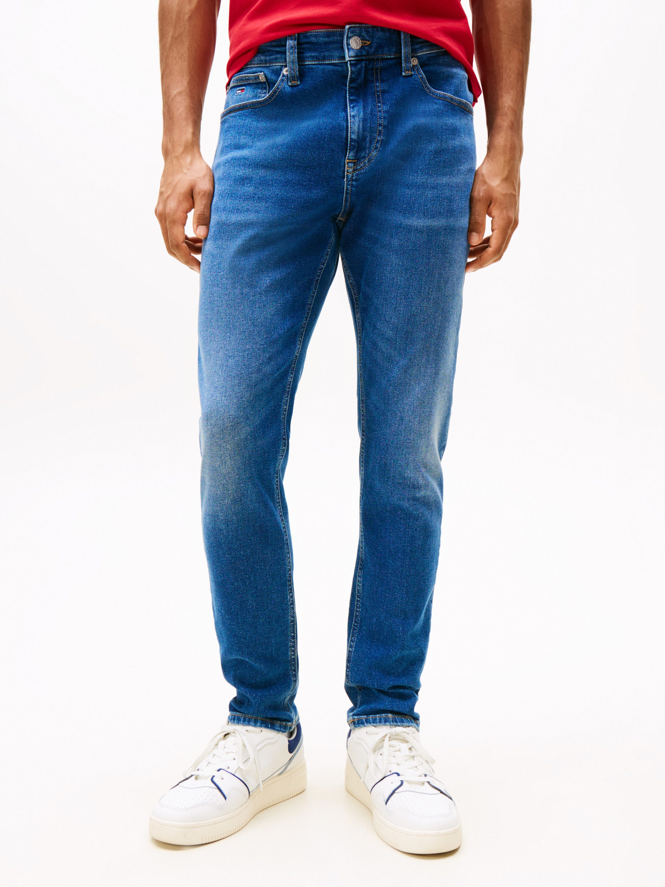 Tommy Jeans Slim-fit-Jeans Austin Slim Tapered zum Knöchel hin schmaler wer günstig online kaufen