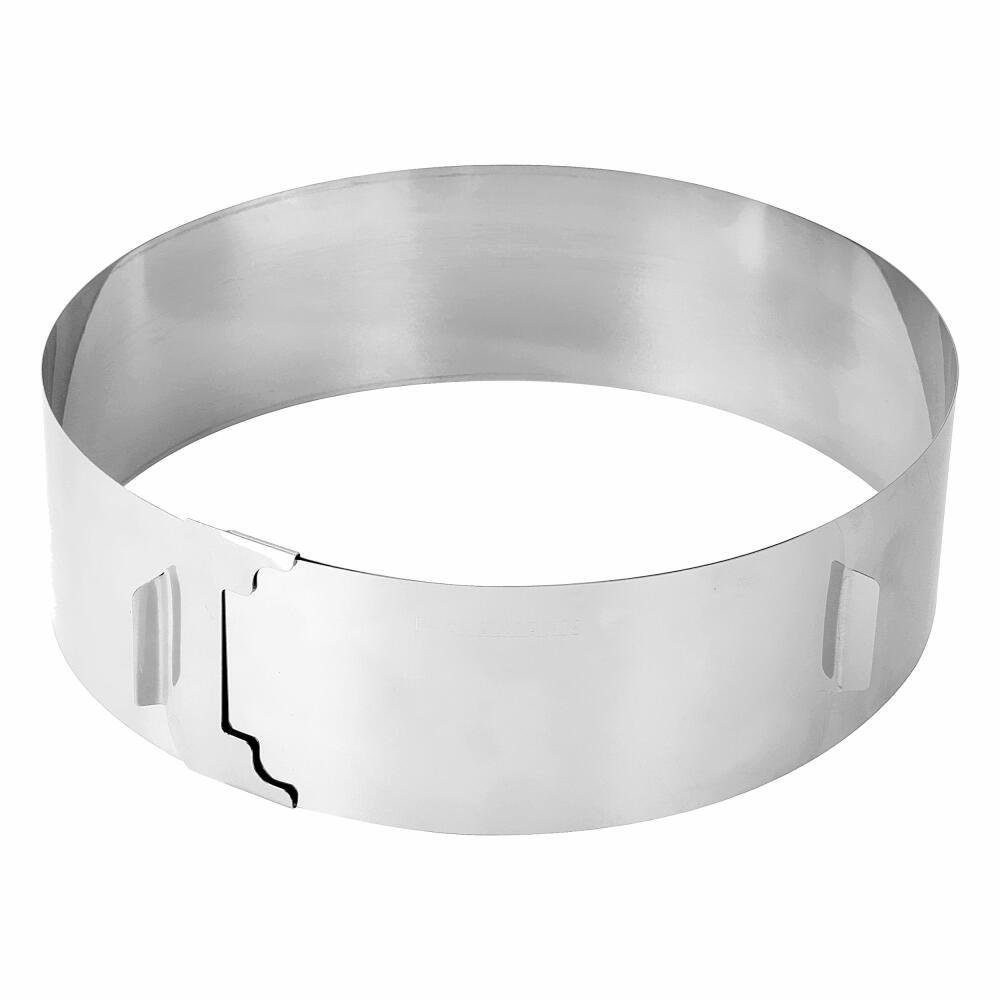 Zenker Tortenring Patisserie 15-30 cm, Edelstahl
