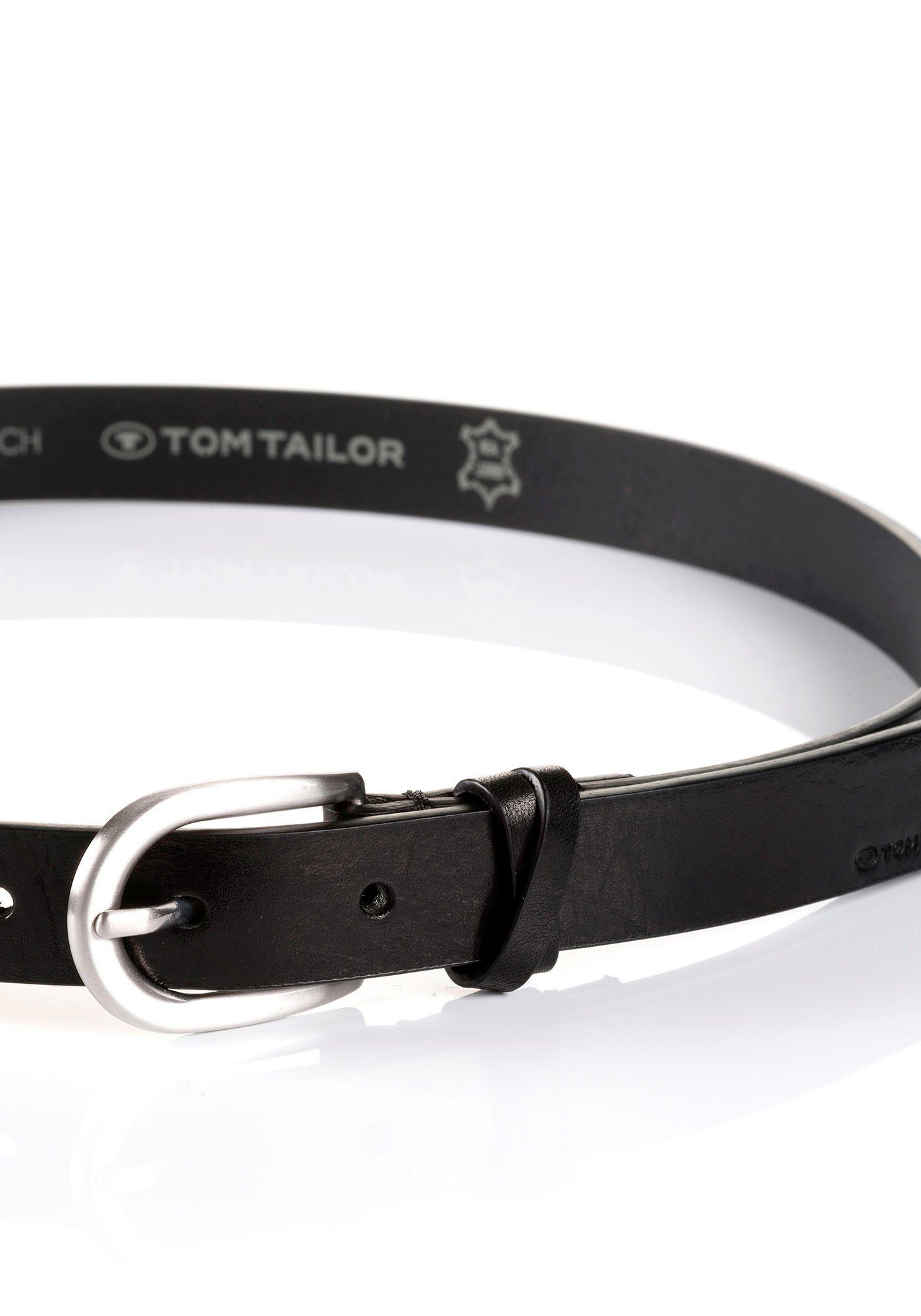 TOM TAILOR Ledergürtel TTNELLY 2 cm günstig online kaufen