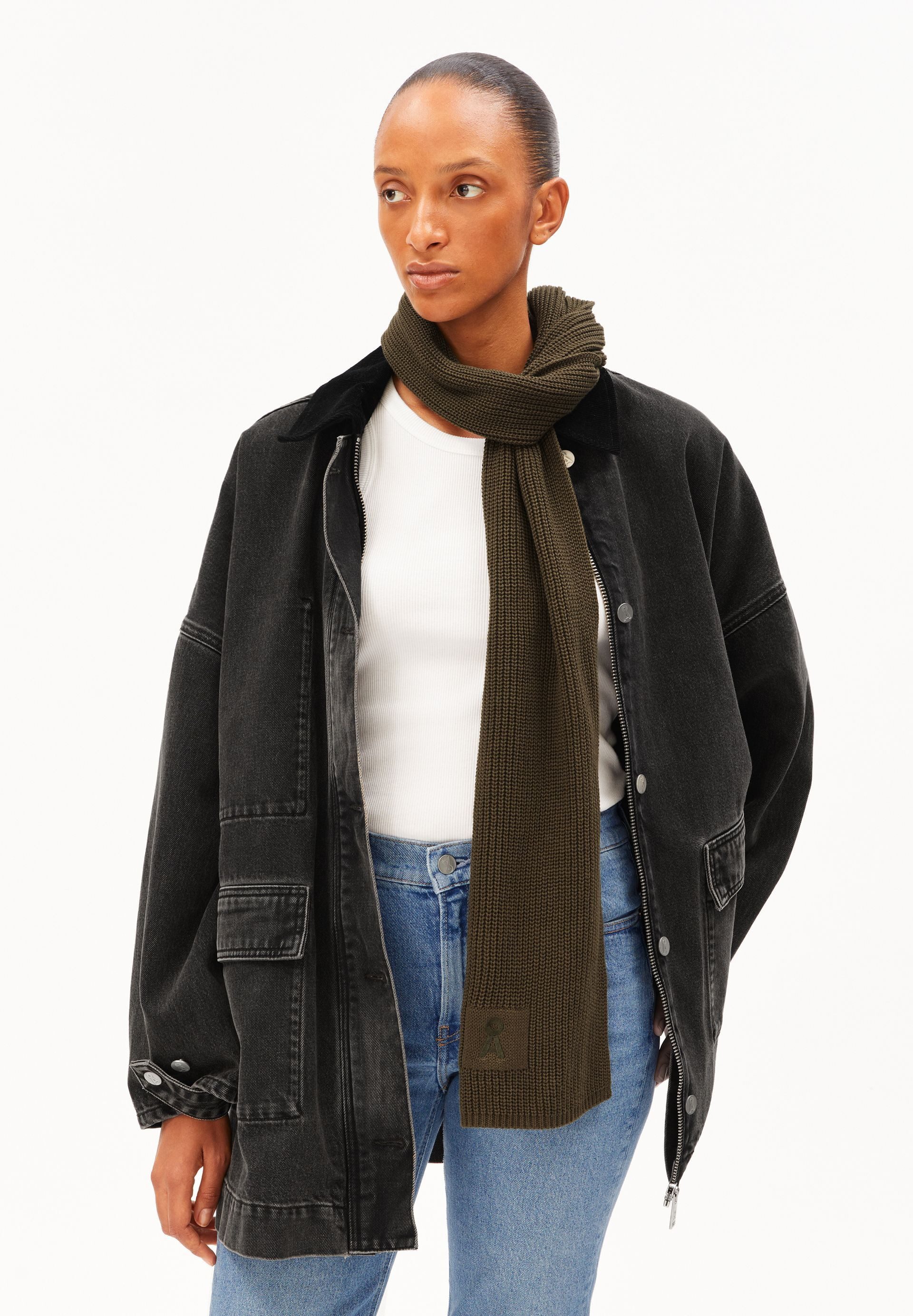 Armedangels Schal ICONIC Å CLAASAS Unisex Schal Aus Bio-Baumwolle