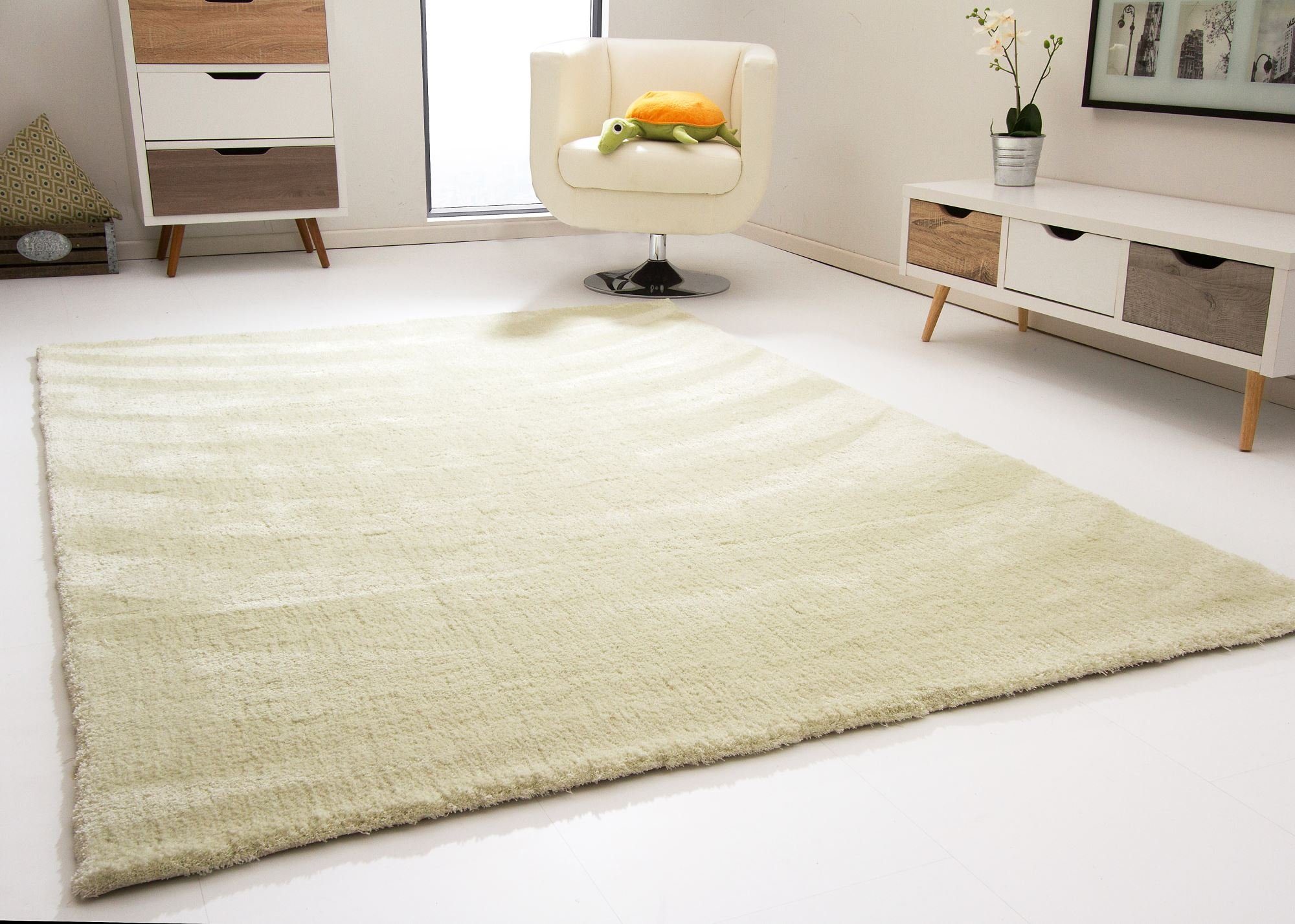Steffensmeier Teppich Nicki, Rechteckig, Kurzflor Teppich, Wohnzimmer