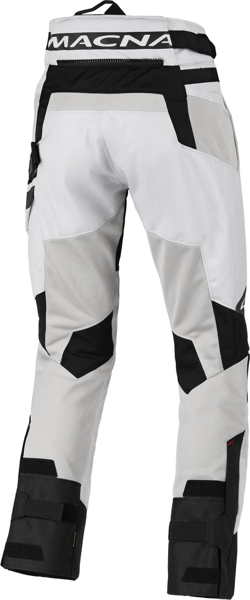 Macna Motorradhose Qargon Damen Motorrad Textilhose Verbindungsreißverschluss,Knieprotektoren enthalten,Perforiert