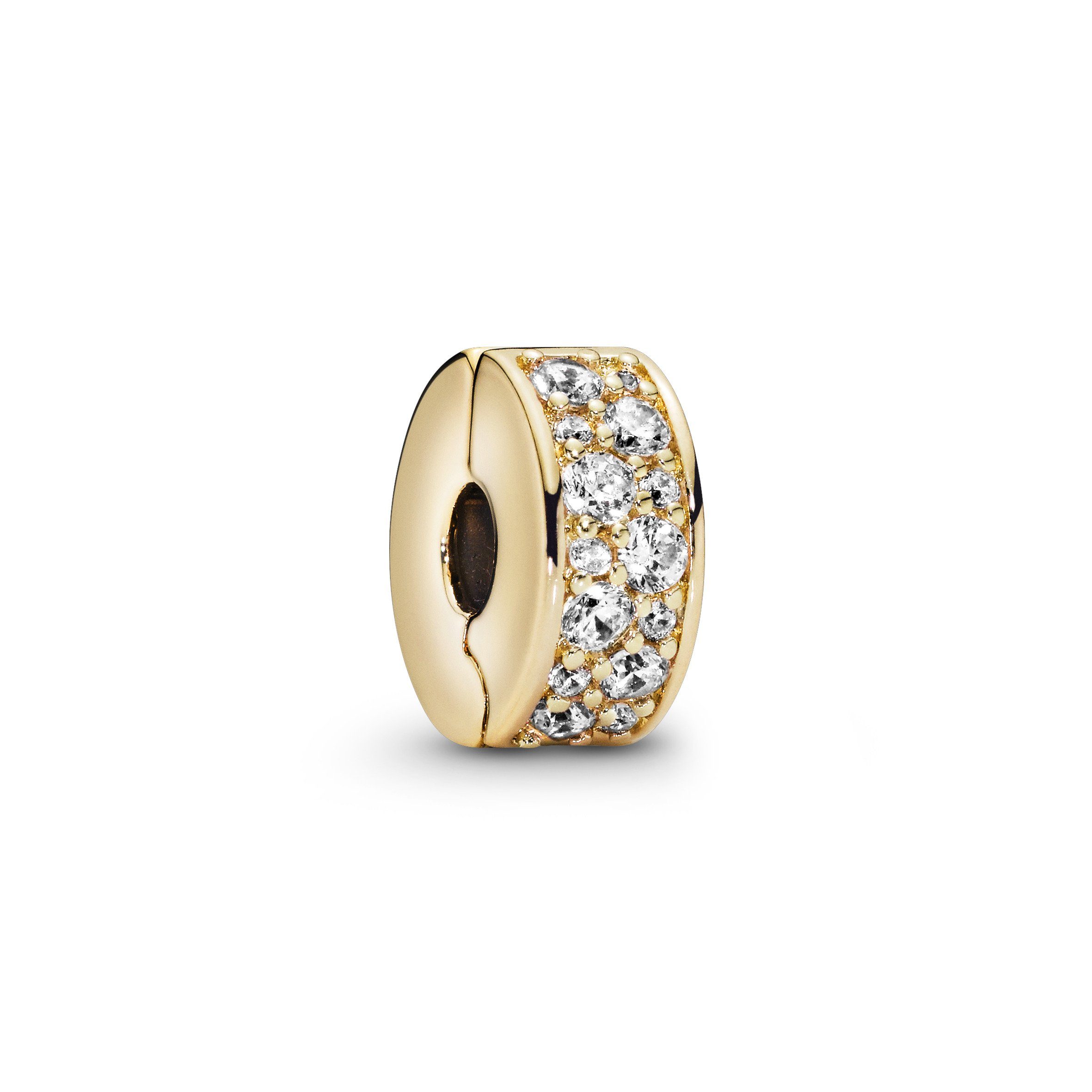 Pandora Bead Shine Clip vergoldet mit günstig online kaufen
