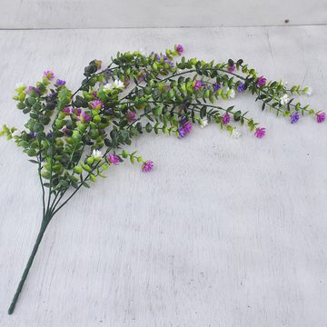 Kunstblumenstrauß Künstliche hängende Blumenwanddekoration, FIDDY