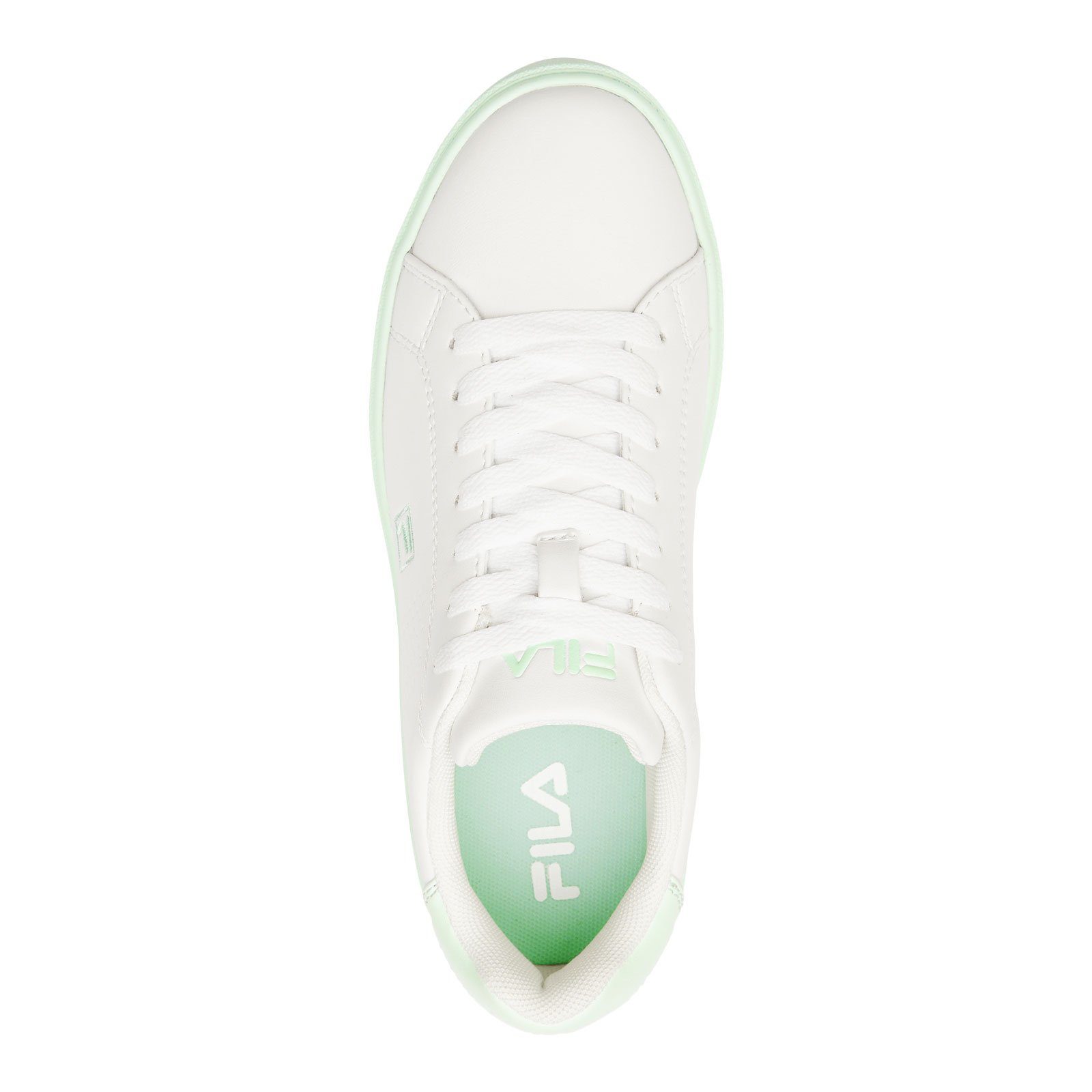 Fila Damen Akzenten zarten / 94W Pastellfarben mit und Sneaker Plateausohle white in bay