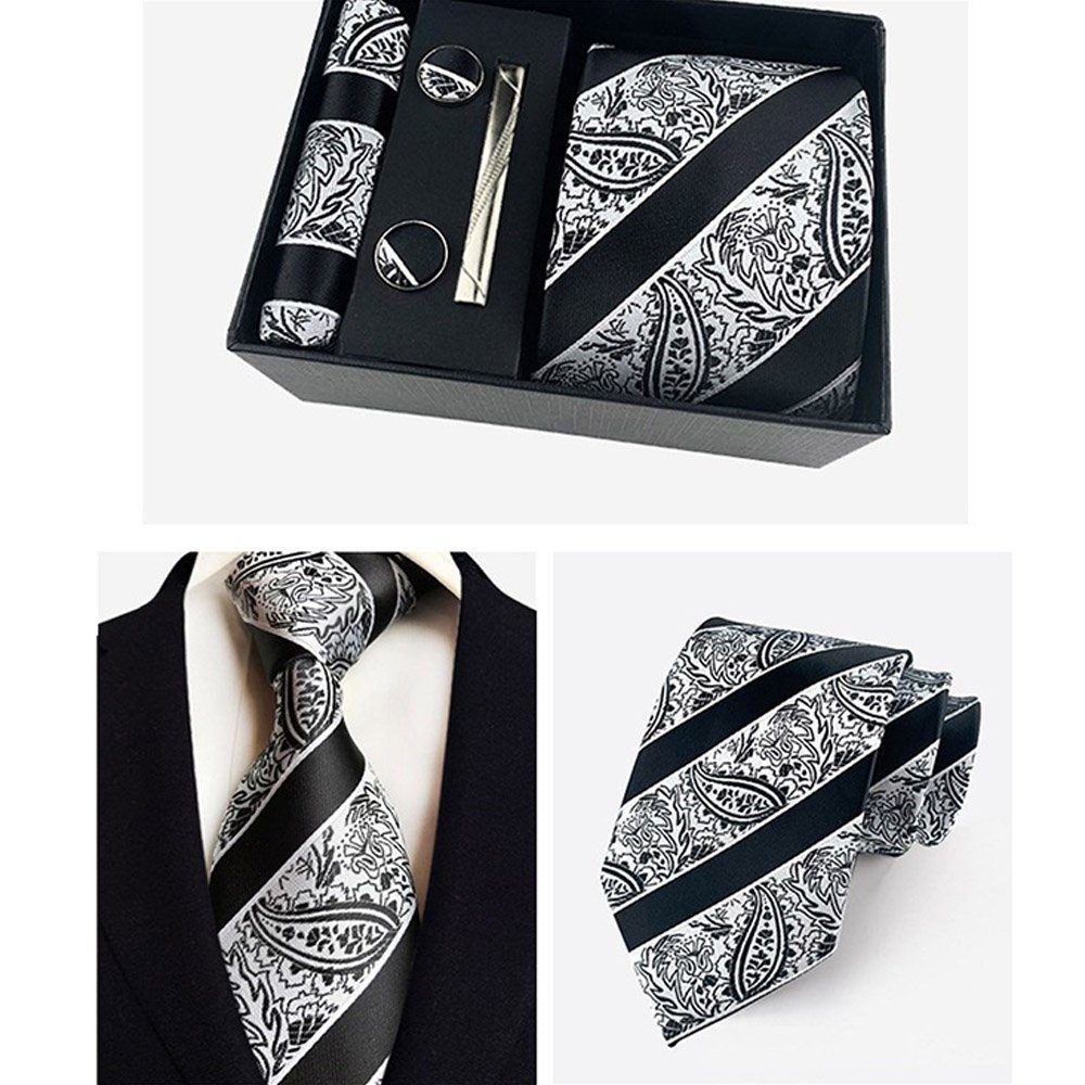 Dekorative Krawatte Herren für Klassisch Krawatten-Set, für (4-St) krawatte 4 krawatten Stück Set Elegante Hochzeitsfest Herren