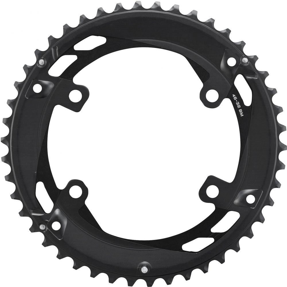Shimano Kettenschaltung SHIMANO Kettenblatt CUES FC-U6010-2 46Z - präziser Antrieb für moderne
