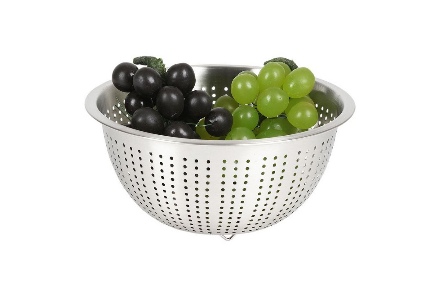 BURI Nudelsieb Edelstahl Sieb Durchschlag Seiher Abtropfsieb Küchensieb Nudelsieb, Edelstahl
