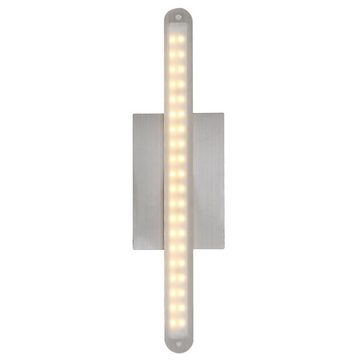 Globo LED Wandleuchte, LED-Leuchtmittel fest verbaut, Warmweiß, 4 Watt LED Wand Lampe Leuchte Beleuchtung Metall Chrom Acryl Globo