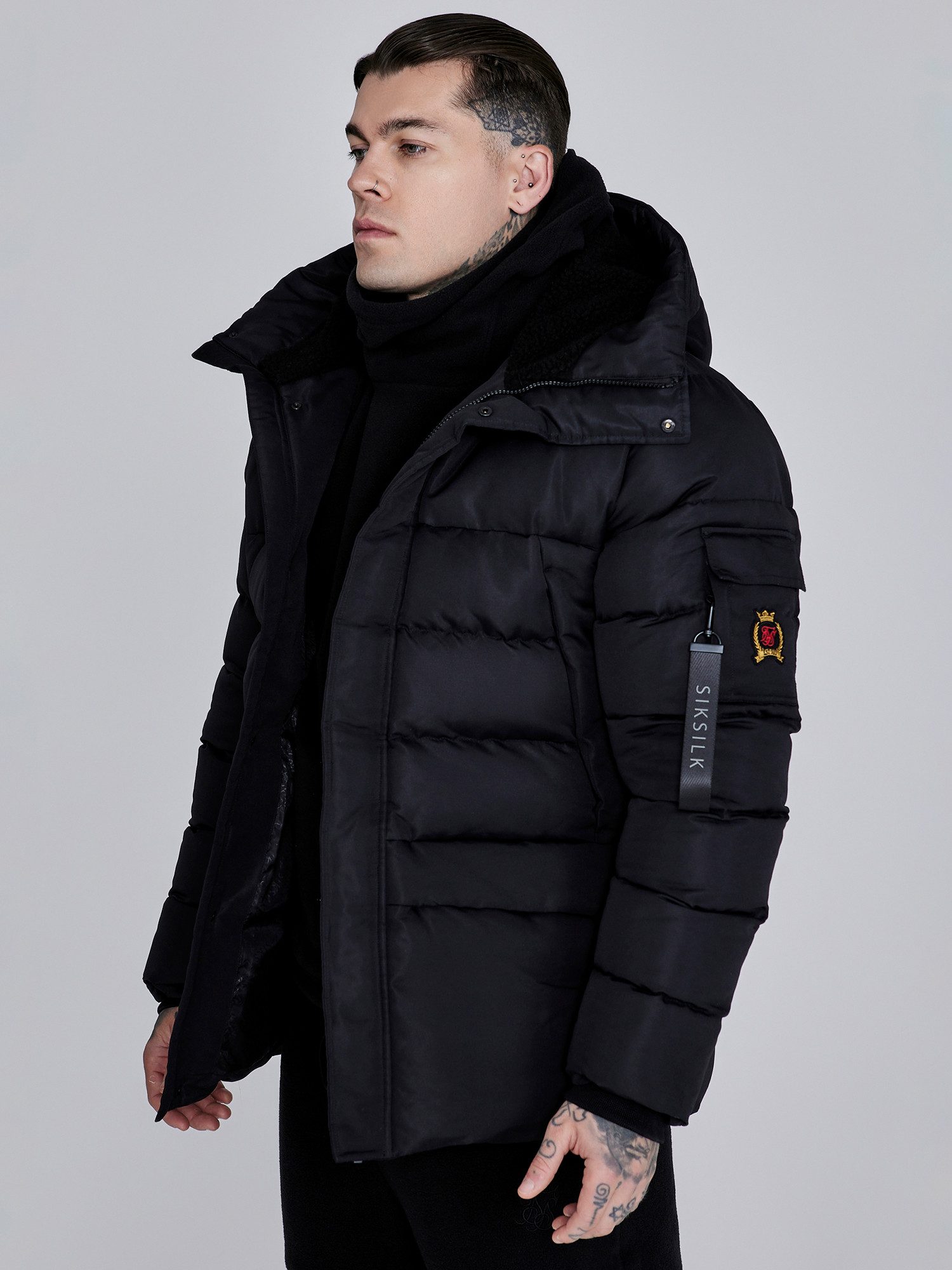 Siksilk Parka SikSilk Herren Parka günstig online kaufen