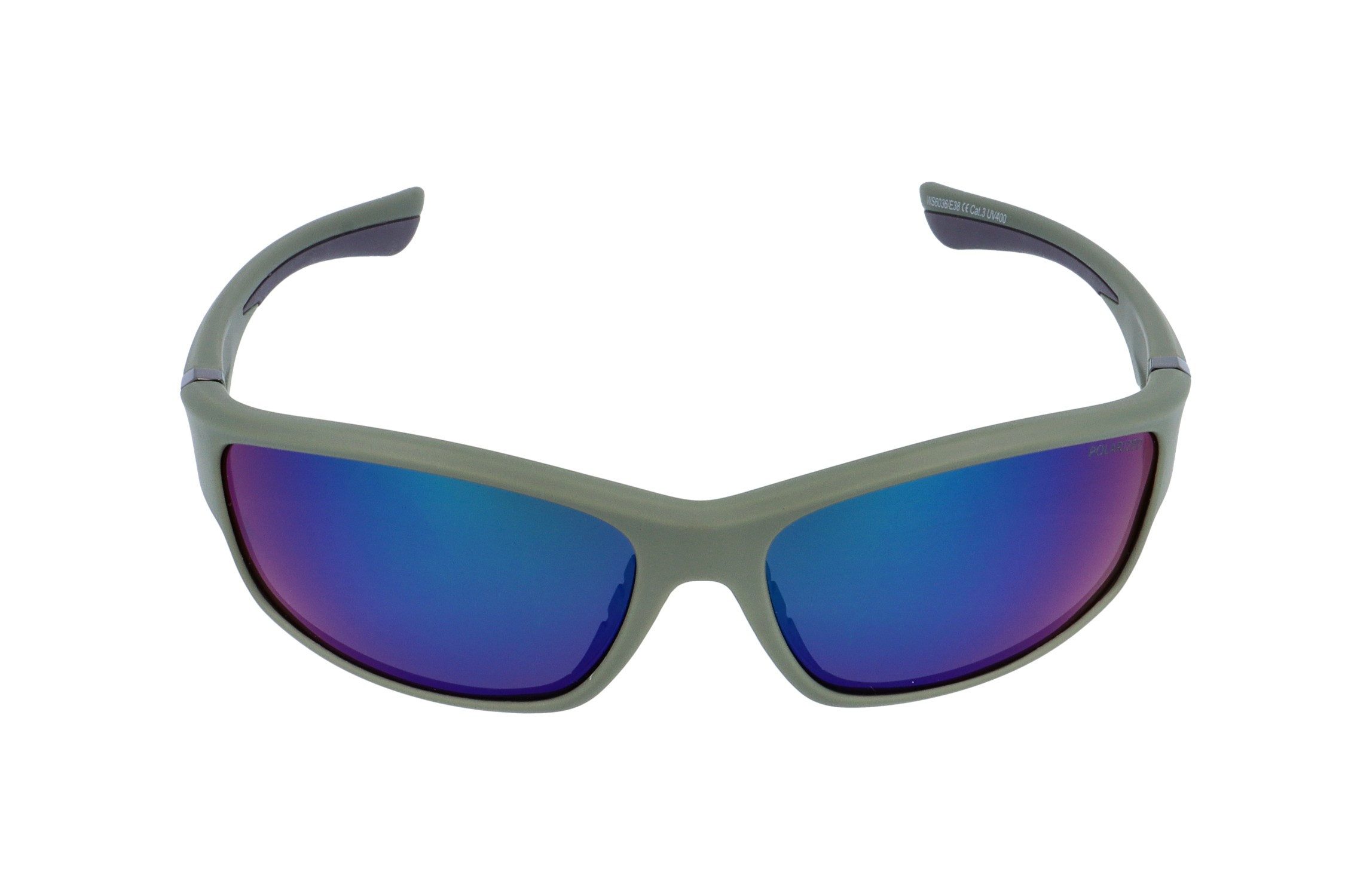 Gamswild Sportbrille UV400 Sportbrille Sonnenbrille Fahrradbrille Skibrille polarisierte, Gläser Damen Herren Modell WS6036 in blau, lila, grün