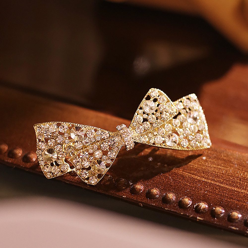 The Beauty House Haarspange Haarklammer Haarkamm Haarschmuck mit Zirkonia