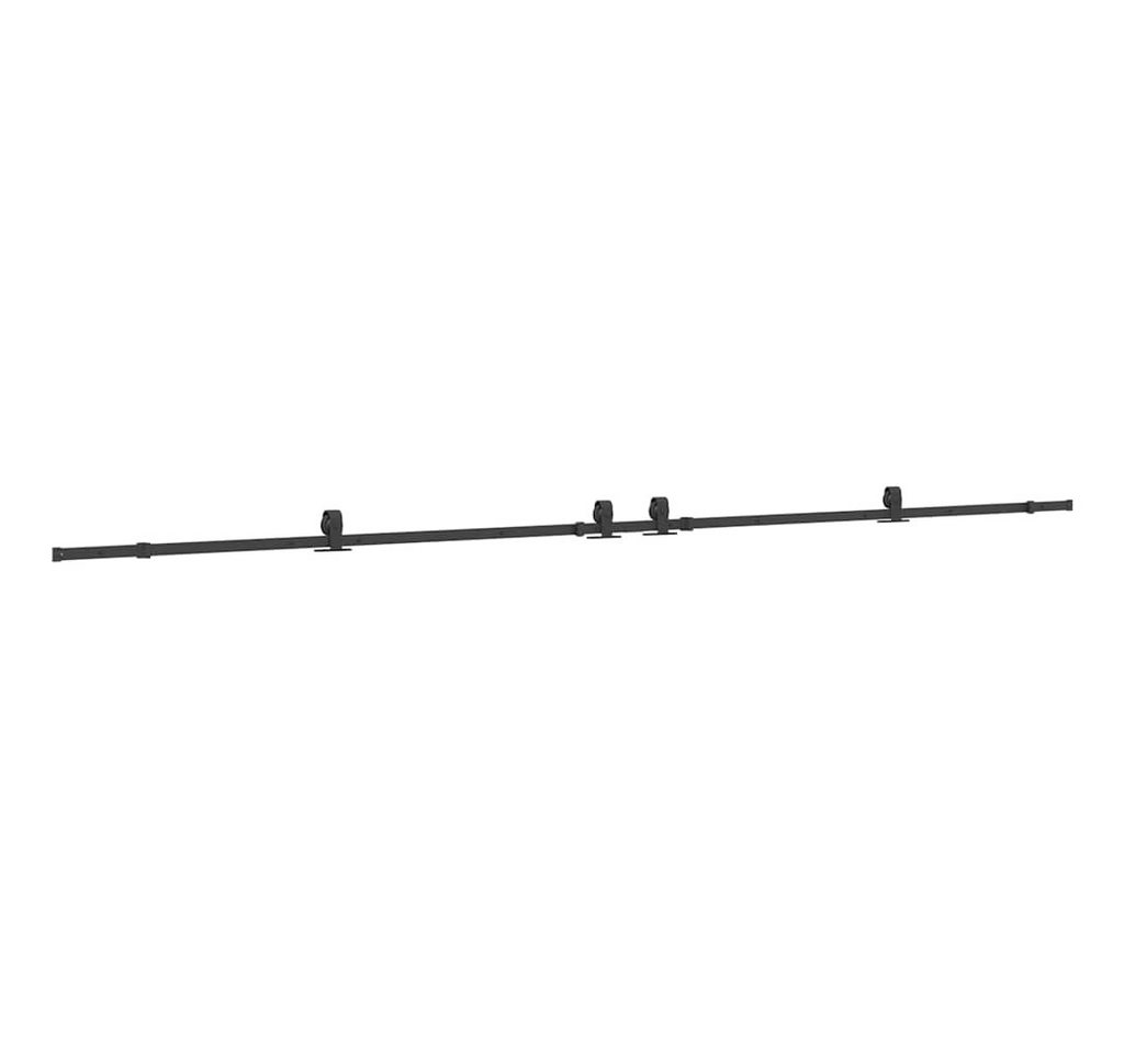Thumbnail - vidaXL Türbeschlag, Schiebetürbeschlag-Set 427 cm Stahl Schwarz