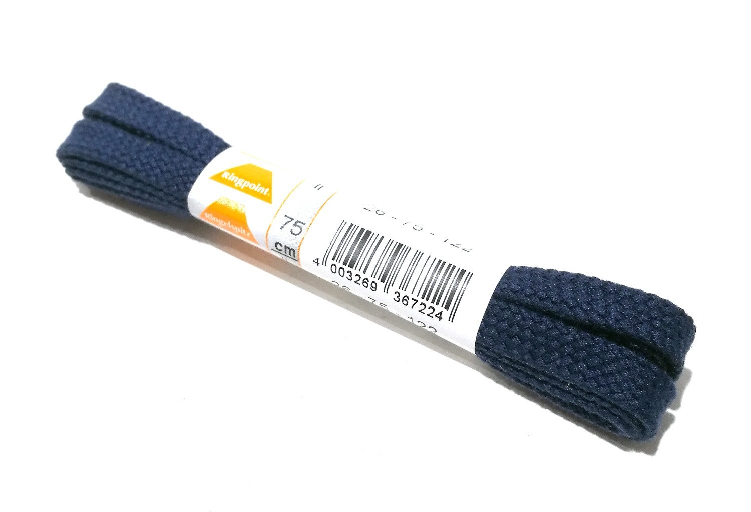 Ringelspitz Schnürsenkel Ringelspitz Schnürsenkel Sport flach breit 8mm marineblau