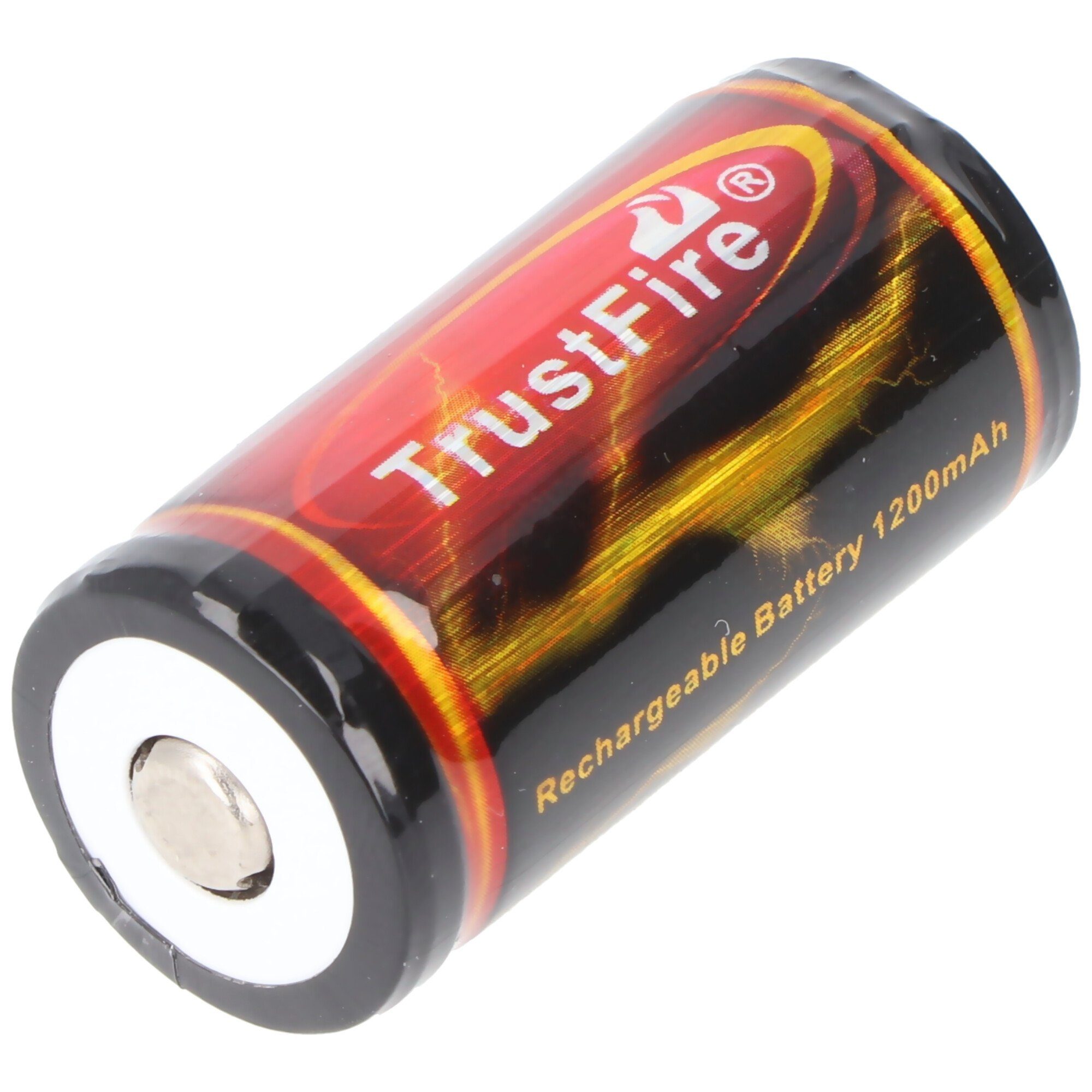 Trustfire Trustfire 18350, 1200mAh 3.7V geschützt, Abmessungen beachten ca. 38, Akku 1200 mAh (3,7 V)