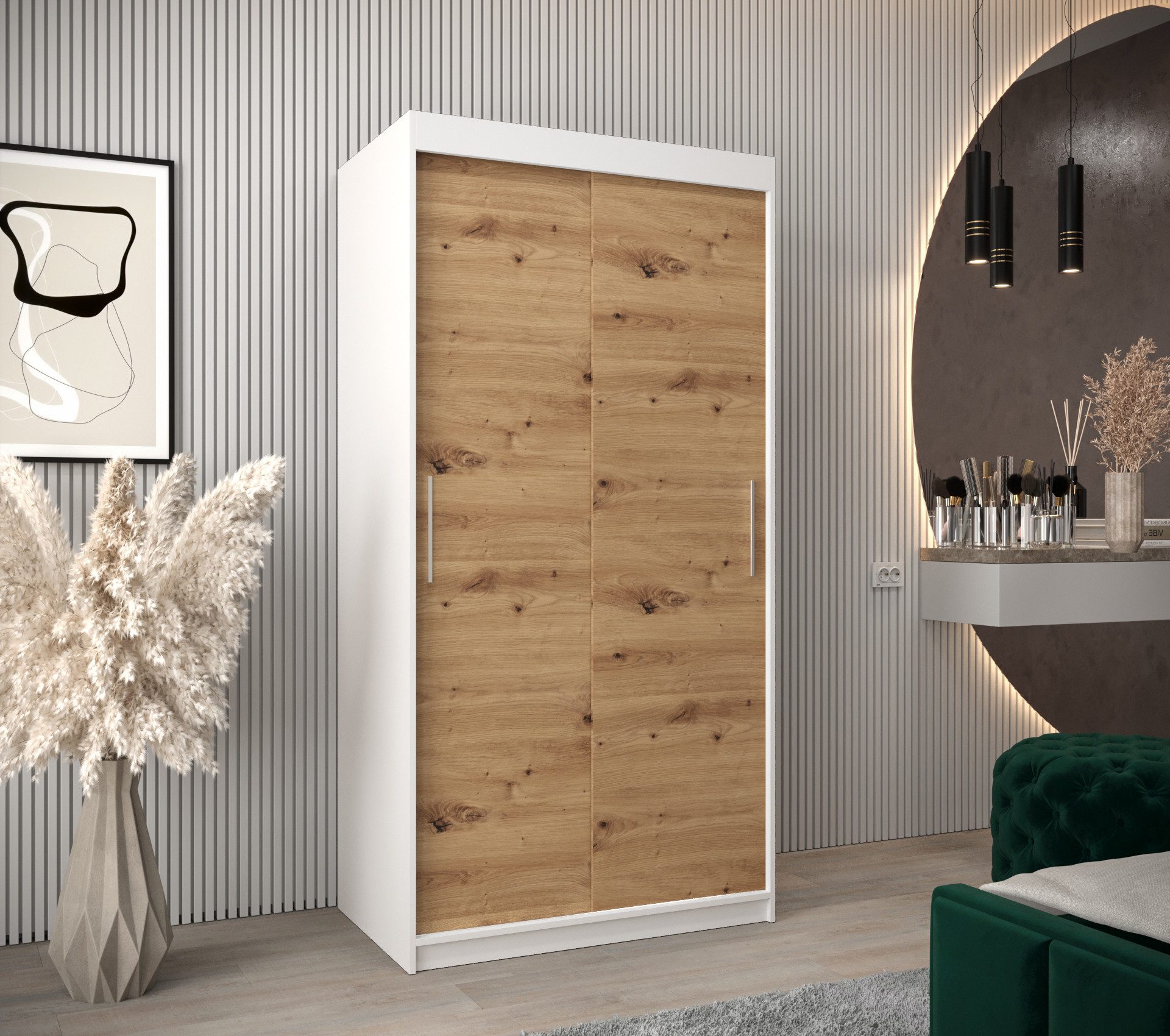 ABIKS MÖBEL Schwebetürenschrank Tokyo Schlafzimmer Kleiderschrank günstig online kaufen