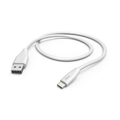 Hama Ladekabel, USB A auf USB C, 1,5 m, Weiß USB-Kabel, USB Typ A, USB-C, (150 cm)
