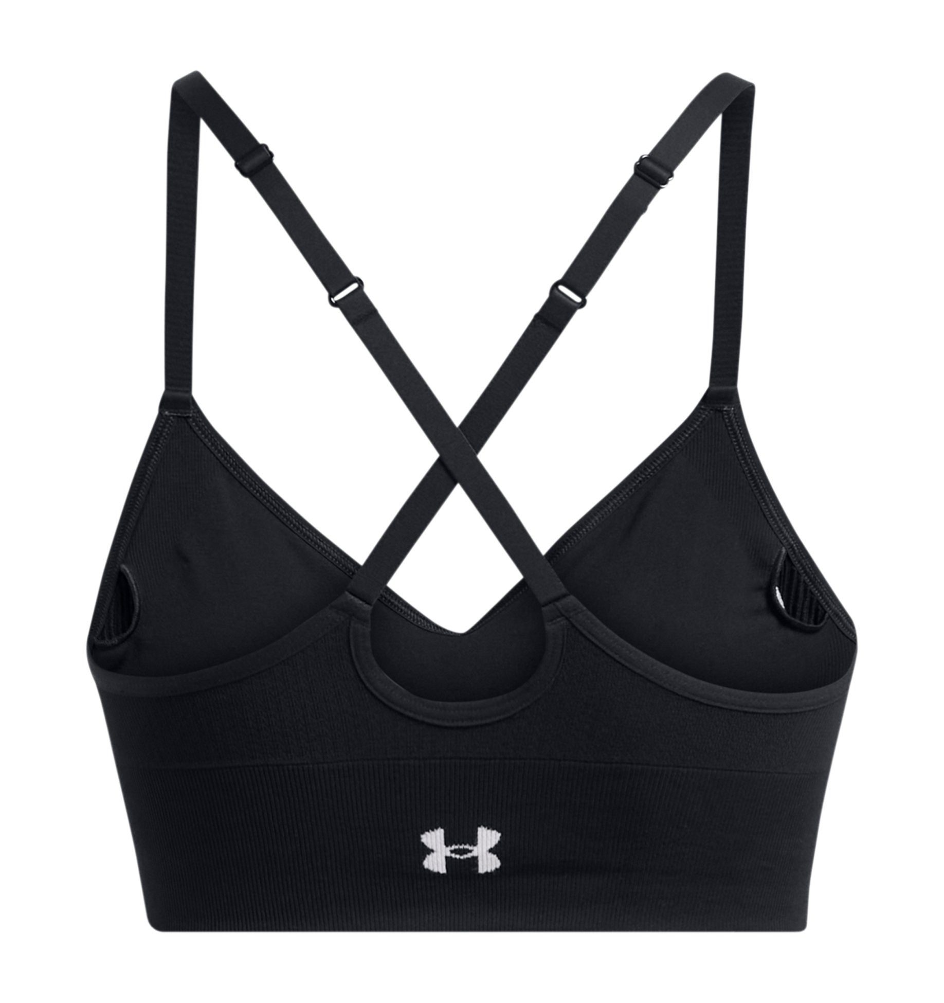 Under Armour® Sport-BH VANISH SEAMLESS LOW BRA nahtlose Passform, längerer Schnitt, mit 12 % Elasthan