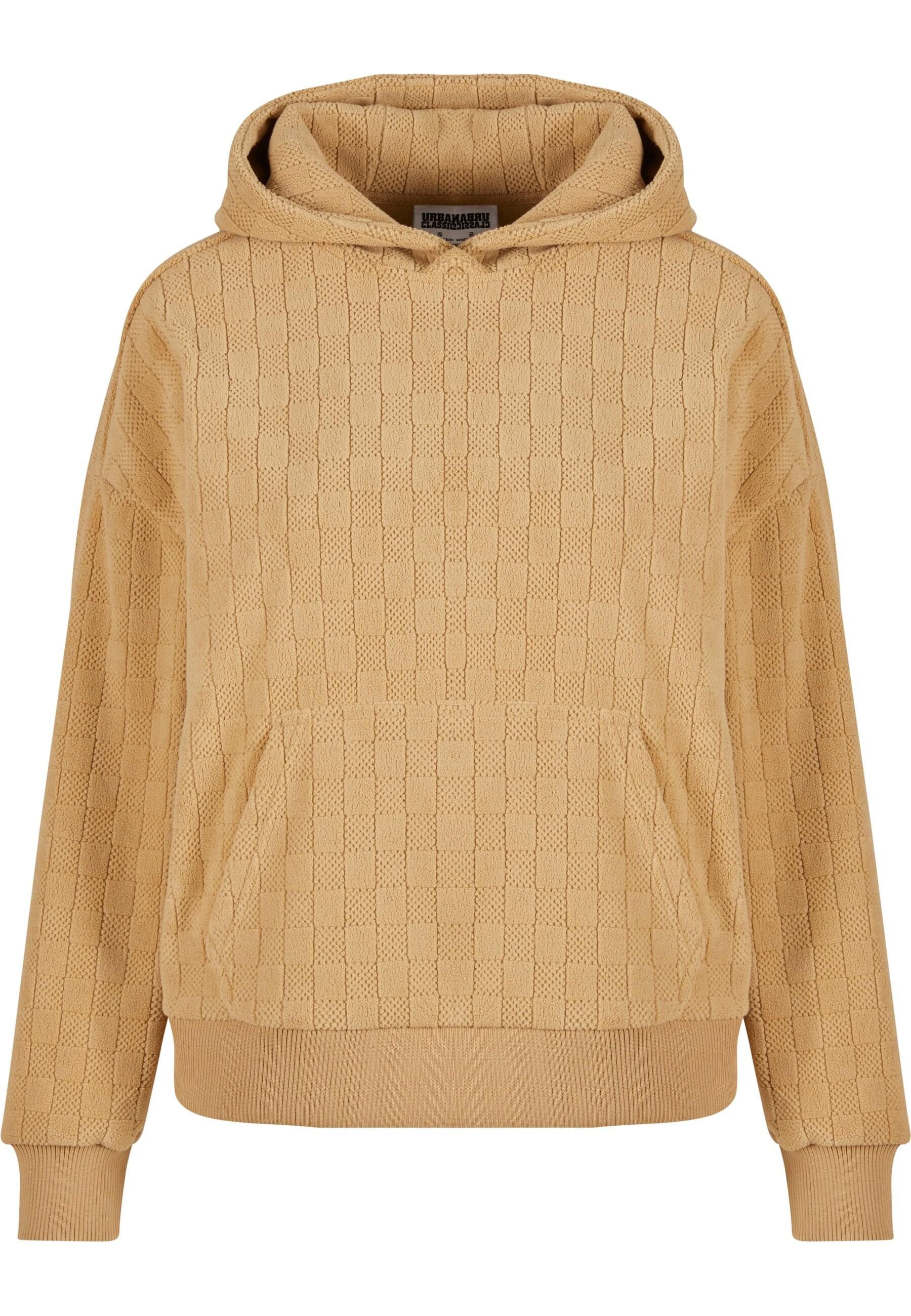 URBAN CLASSICS Kapuzenpullover Urban Classics Ladies Jacquard Velvet Oversi günstig online kaufen