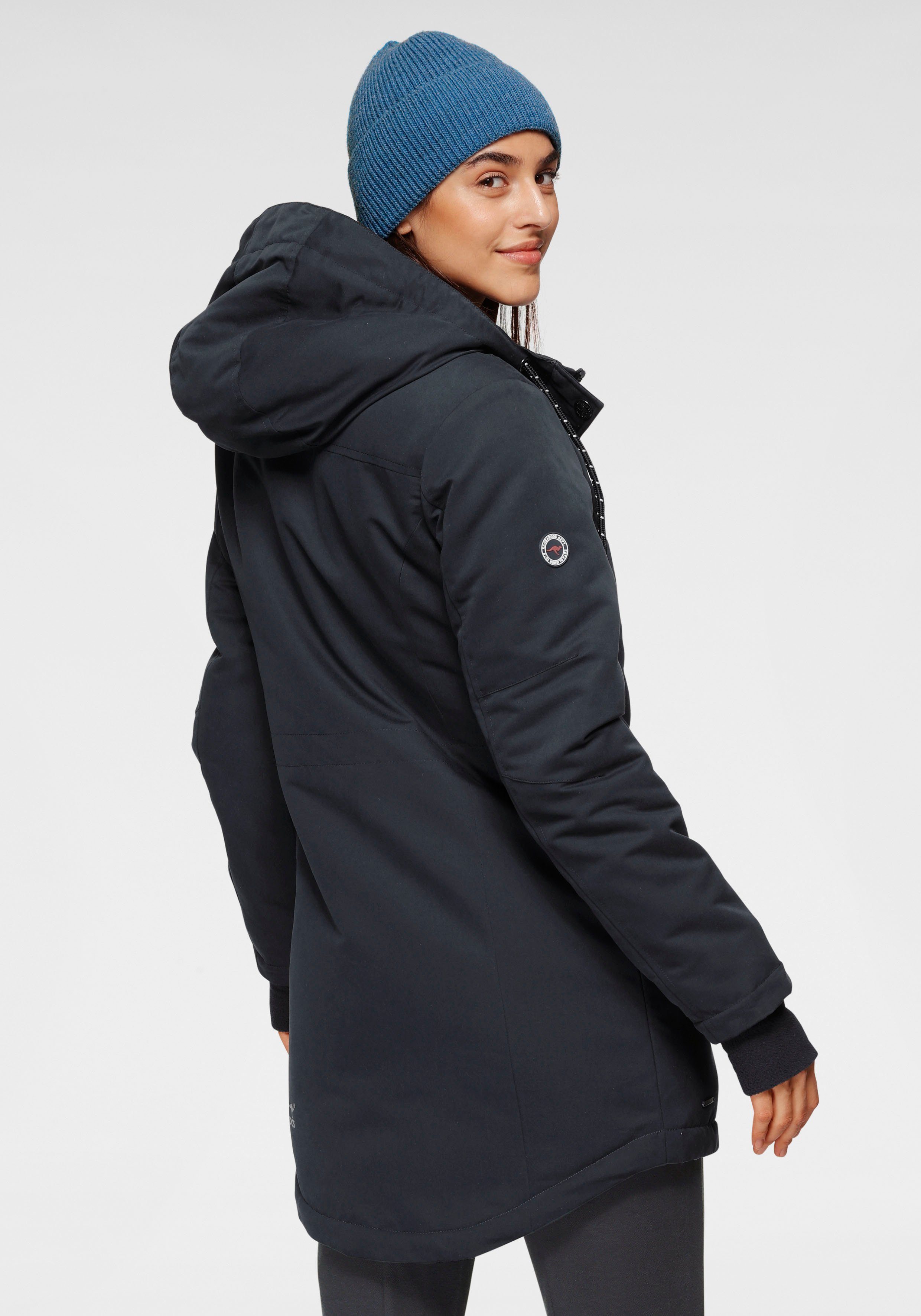 KangaROOS Langjacke, mit Kapuze, für den Übergang, aus leichtem Webmaterial günstig online kaufen