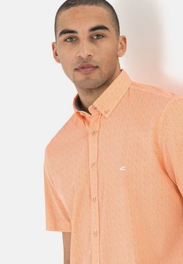 camel active Kurzarmhemd mit Allover Print Button-Down