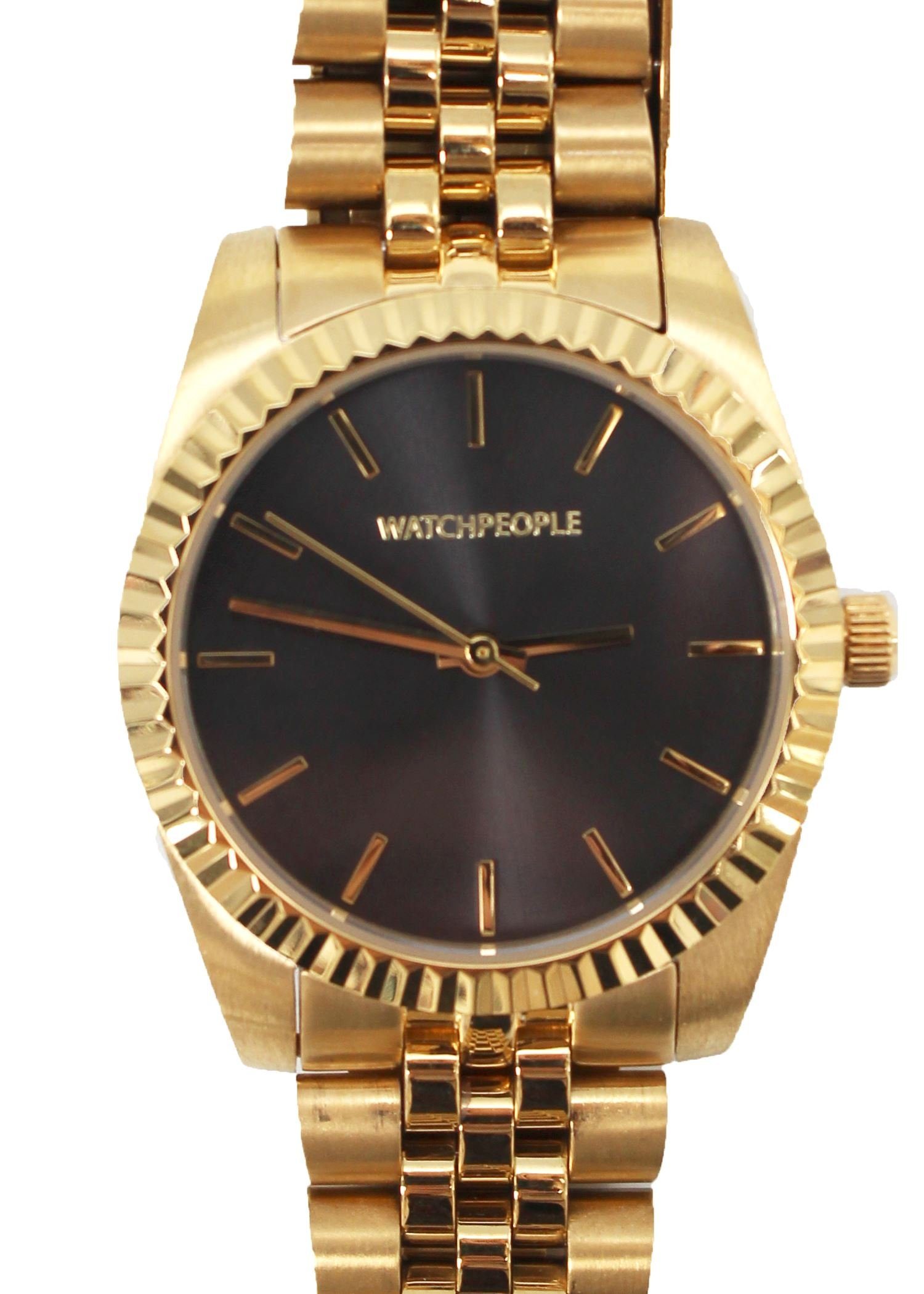 Watchpeople Quarzuhr BS Grace WP BSL045-01, flach, schlicht, bunt