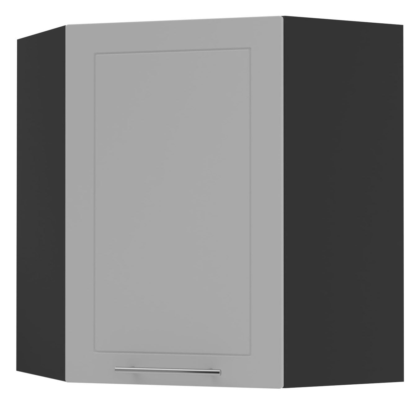 RAL 7040 fenstergrau matt | Korpus: schwarz