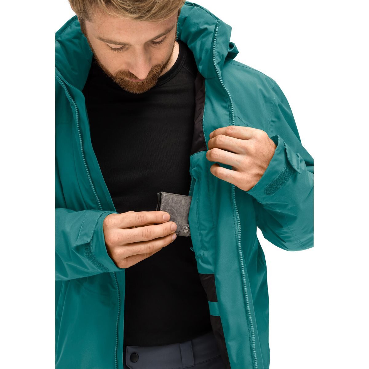 Maier Sports Hardshelljacke Metorthermrec Men Vielseitige Outdoorjacke, wind- und wasserdicht, aus recyceltem