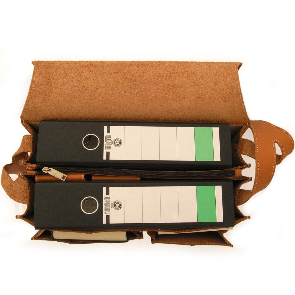Jahn-Tasche Aktentasche Große Aktentasche / Lehrertasche Gr. XL, Leder Cognac, Jahn-Tasche 675