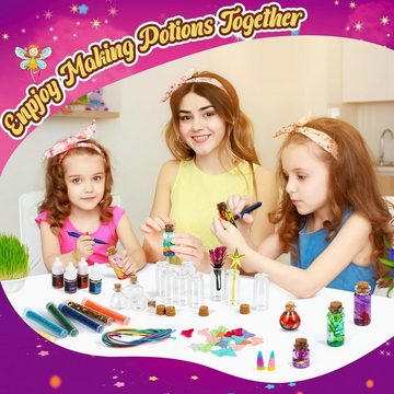 POPOLIC Kreativset Creative Kreatives Geschenk Mädchen - Zaubertrank Bastelset Kinder, Zaubertrank Bastelset Kinder ab 6-11 Jahre