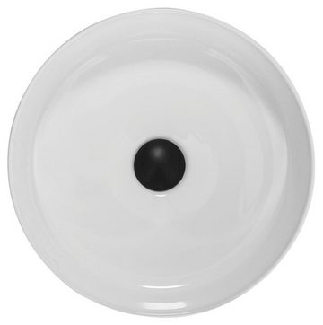 welltime Aufsatzwaschbecken Biella, mit Überlauf, rund, 46 cm, Durchmesser