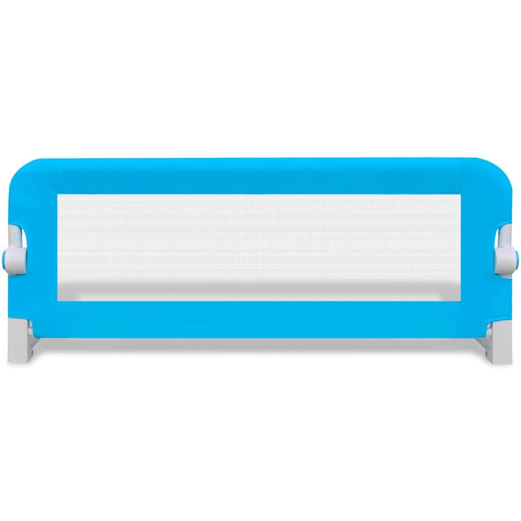 furnicato Bettschutzgitter Kleinkind Sicherheit Bettgitter 102x42 cm Blau (1 St)