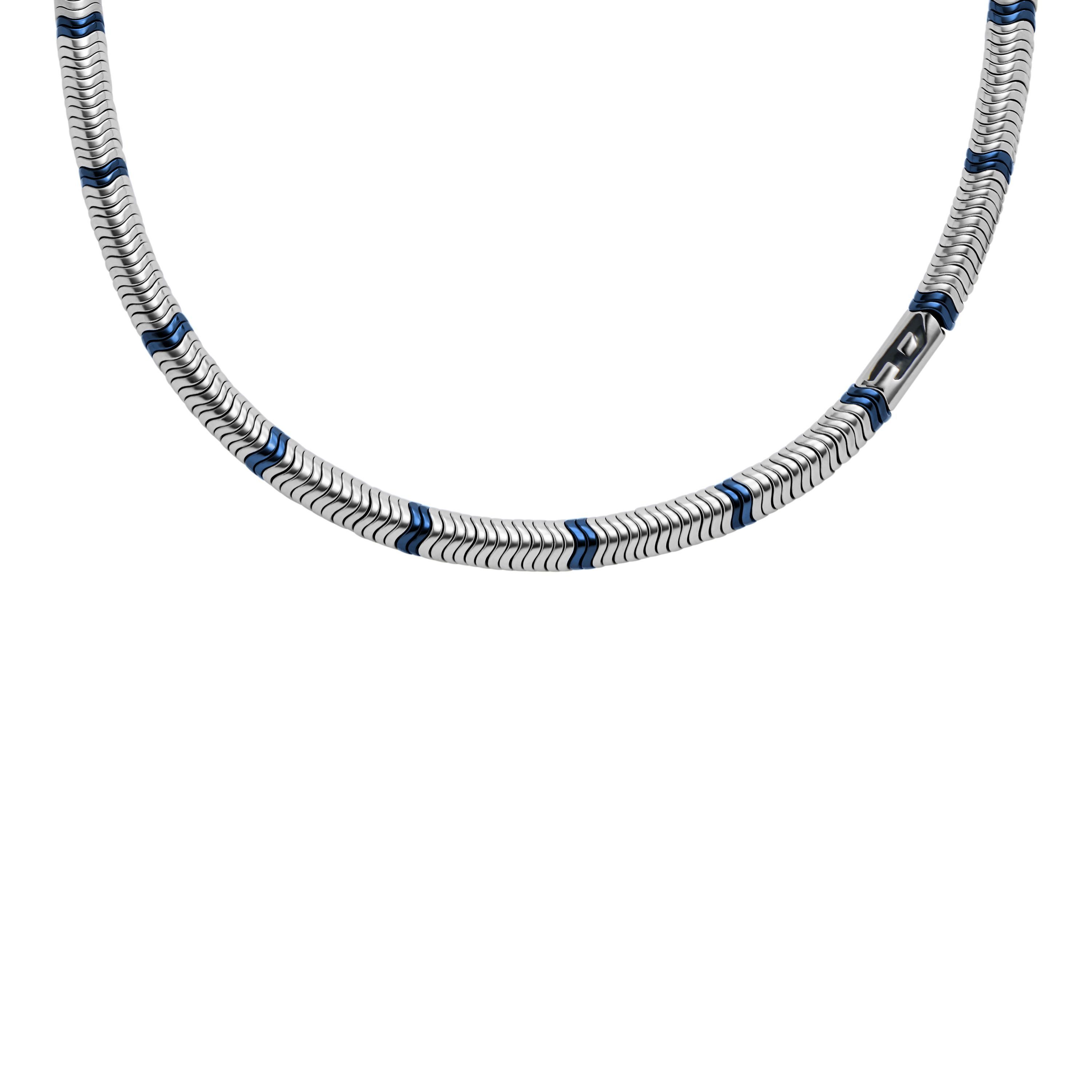 Kette ohne Anhänger Schmuck Geschenk Edelstahl Nylon D LOGO