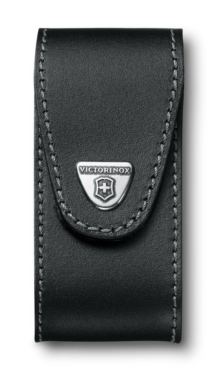 Victorinox Taschenmesser schwarz Gürteletui Leder,