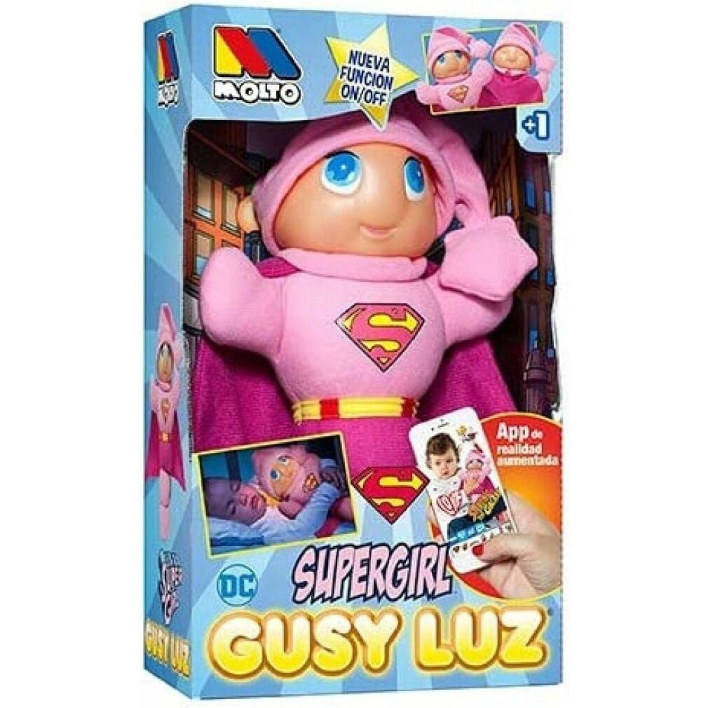 Molto Spiel Figur SuperGirl Gusy Luz Moltó Gusy Luz Supergirl (28 cm)