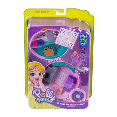 Mattel® Spielwelt Mattel GDK82 - Polly Pocket - Donut Wohnzimmer-Schatulle, Figuren+Zube