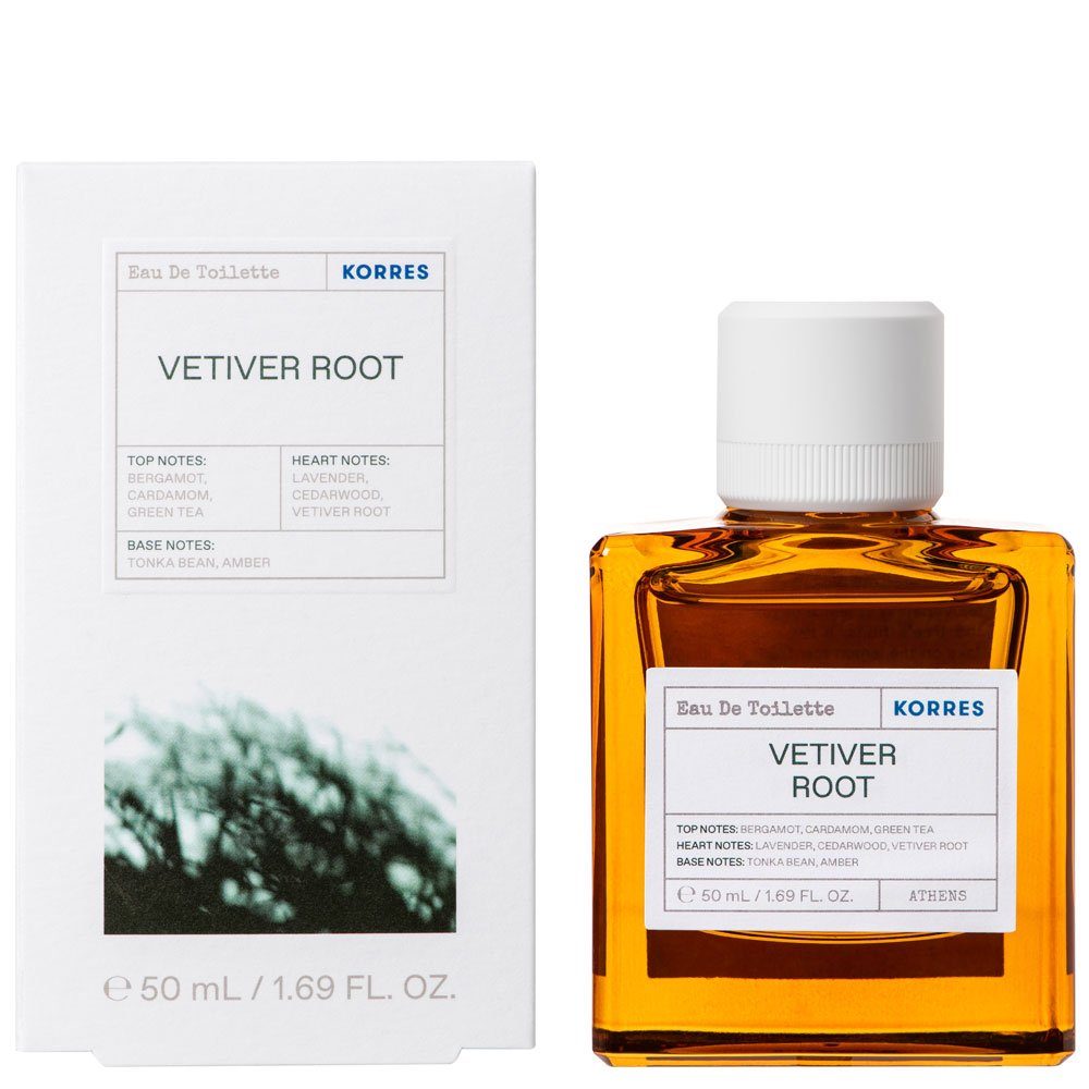 Korres Eau de Toilette VETIVER ROOT EDT für Ihn, 50 ml